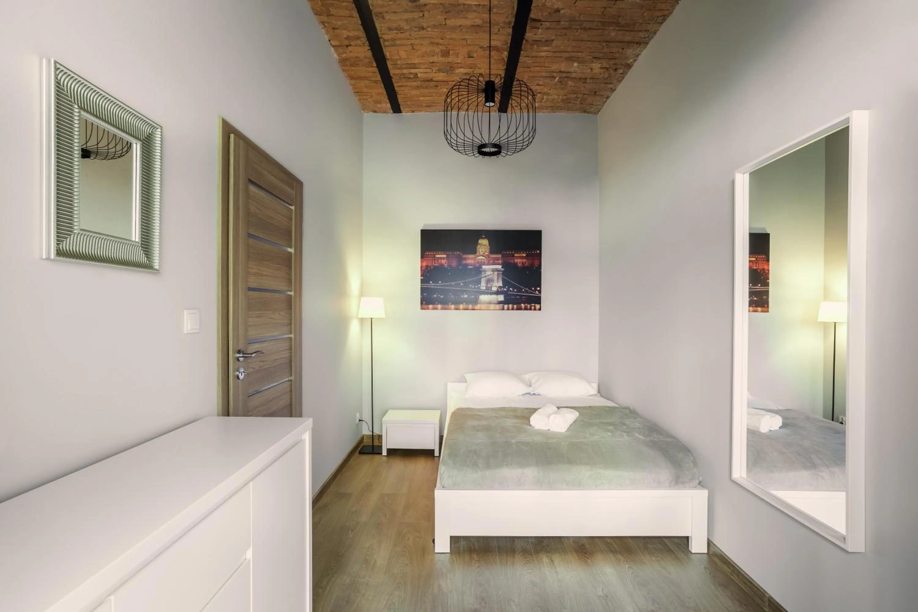 Bed in Apartamenty Centrum Częstochowa Stara Kamienica