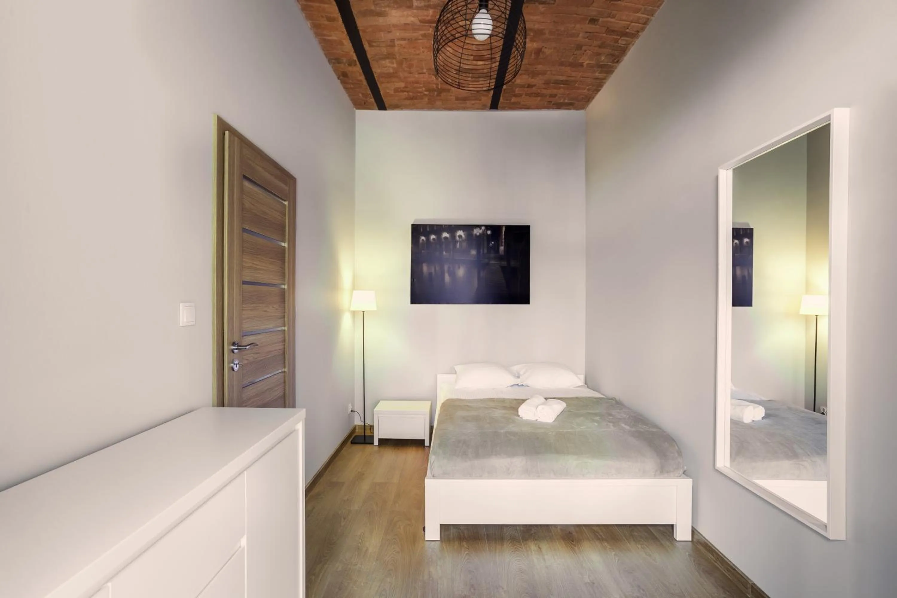 Bed in Apartamenty Centrum Częstochowa Stara Kamienica