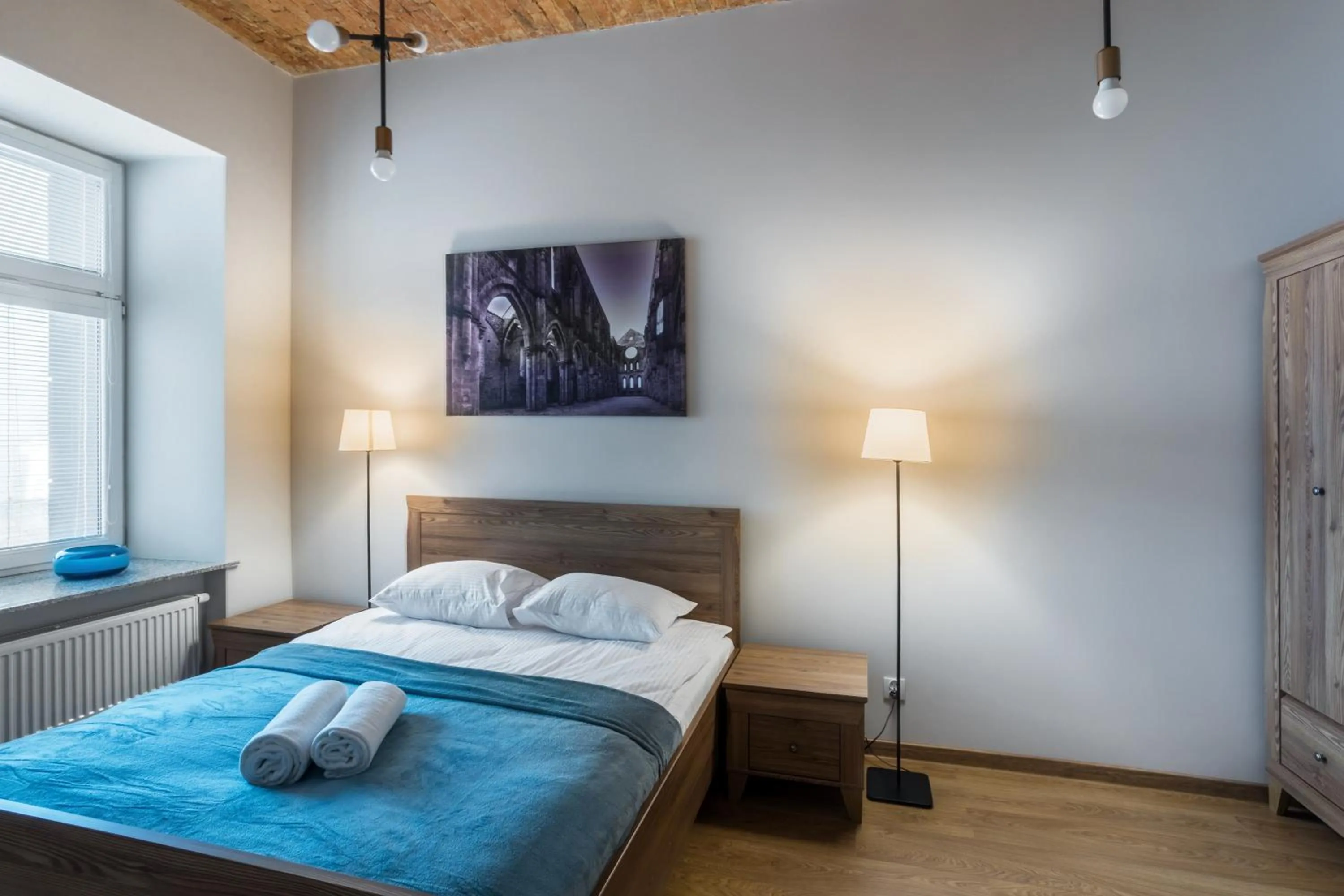 Bed in Apartamenty Centrum Częstochowa Stara Kamienica