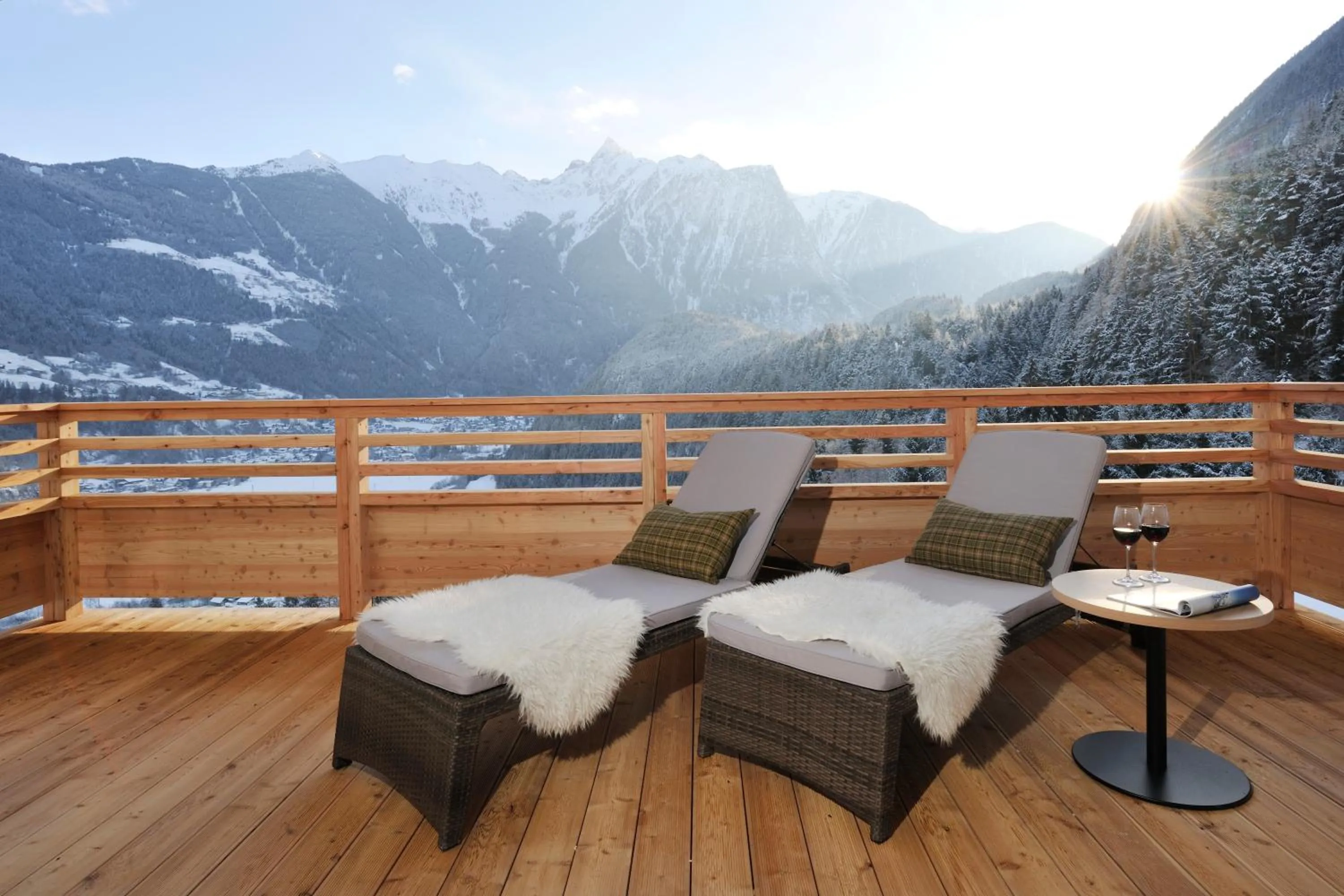 Mountain view in Hotel Ritzlerhof - Panorama und Spa