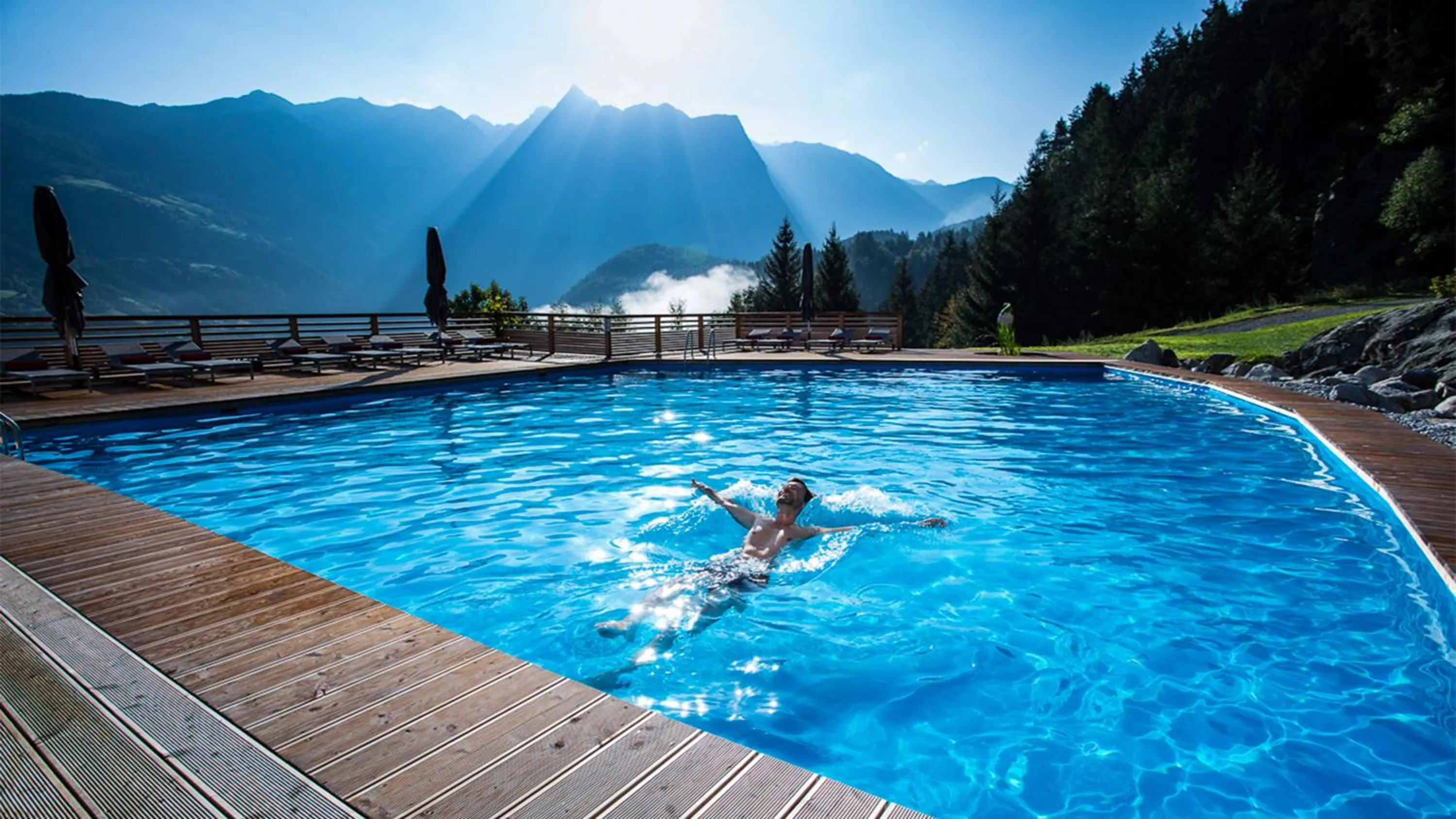 Swimming pool in Hotel Ritzlerhof - Panorama und Spa
