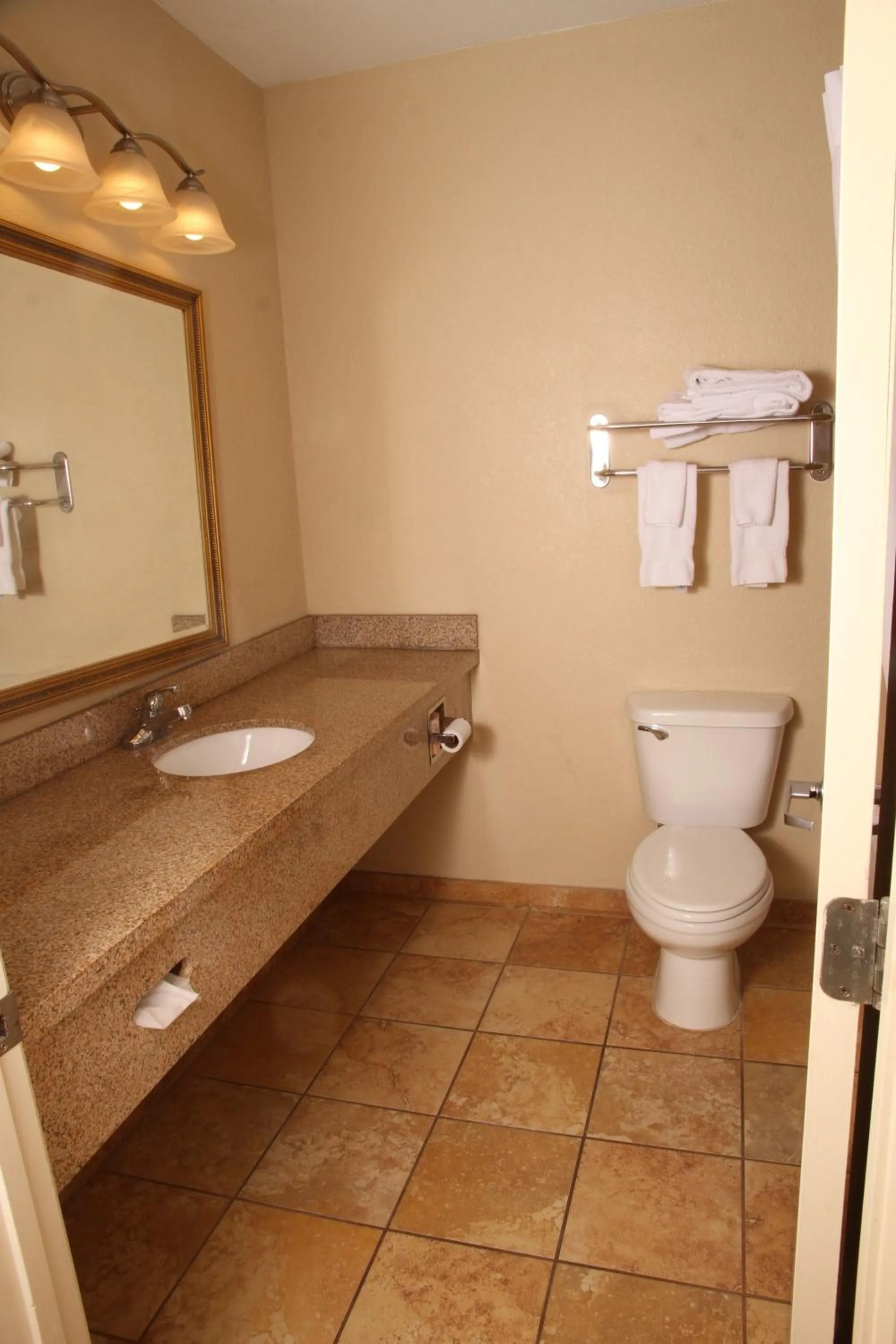 Bathroom in Days Inn by Wyndham Semmes Mobile