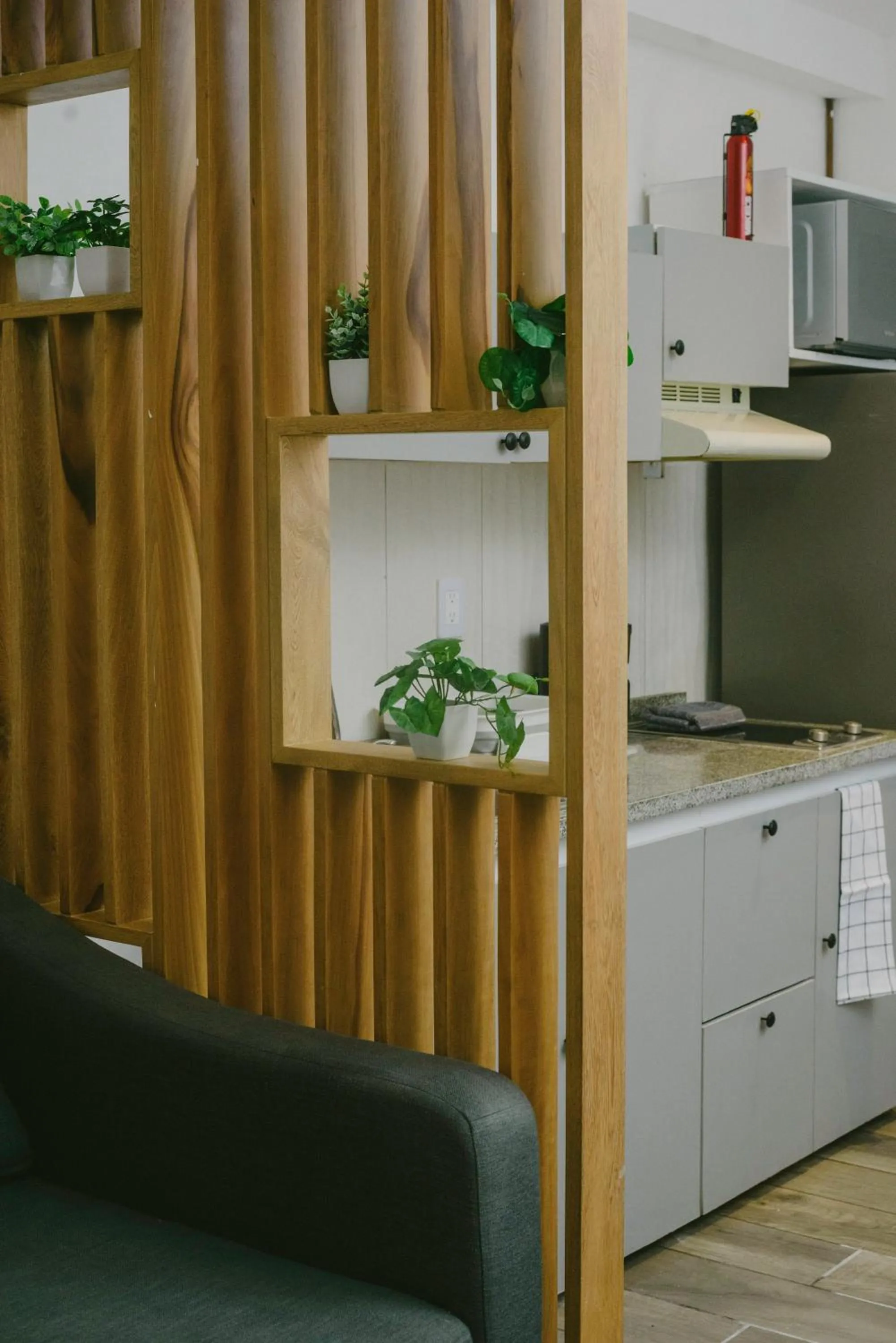 kitchen in HotelZone L20 Beach Access