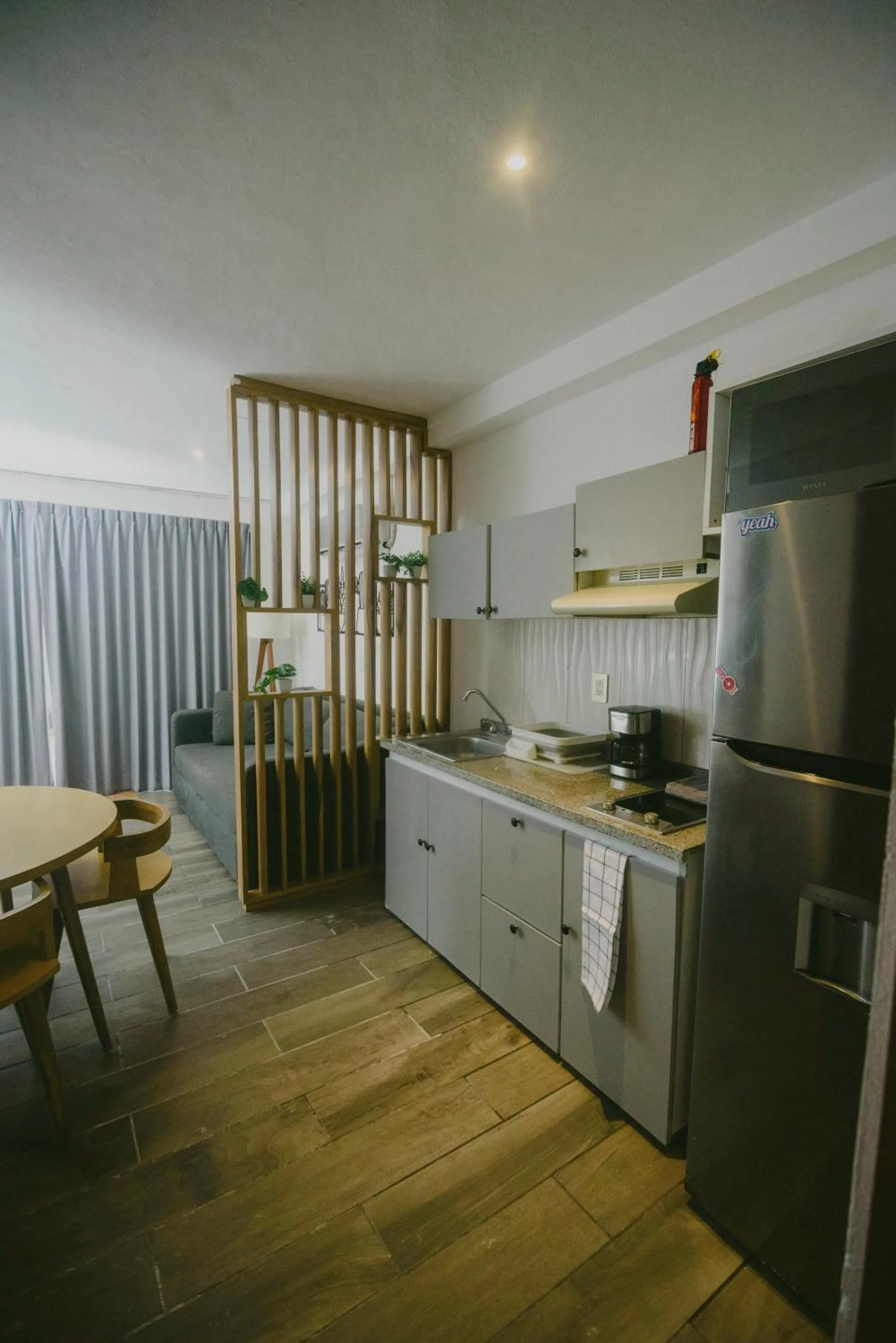 kitchen in HotelZone L20 Beach Access