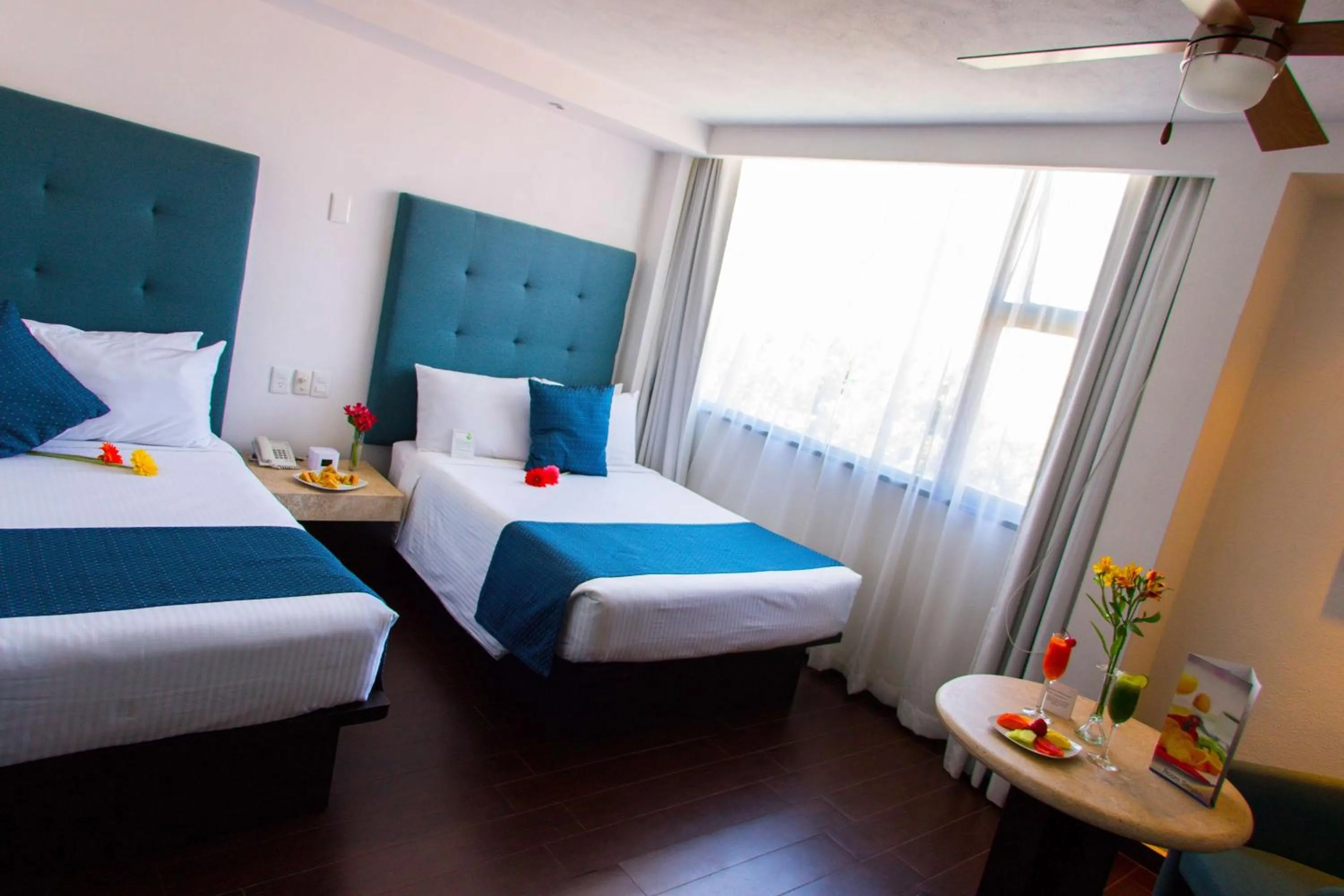 Photo of the whole room in Hotel Real de Puebla