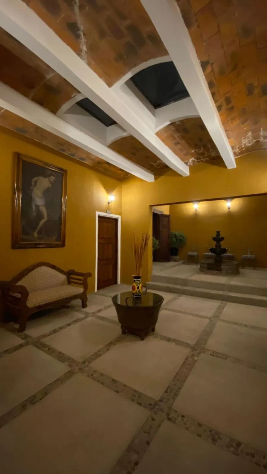 Living room in Hotel Hacienda Monteverde San Miguel de Allende