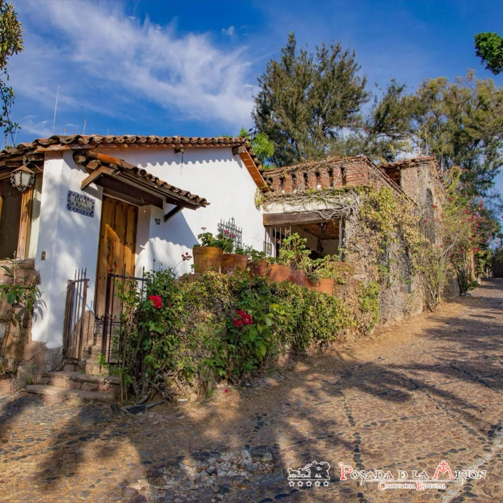 Property building in Posada de la Mision, Hotel Museo y Jardin