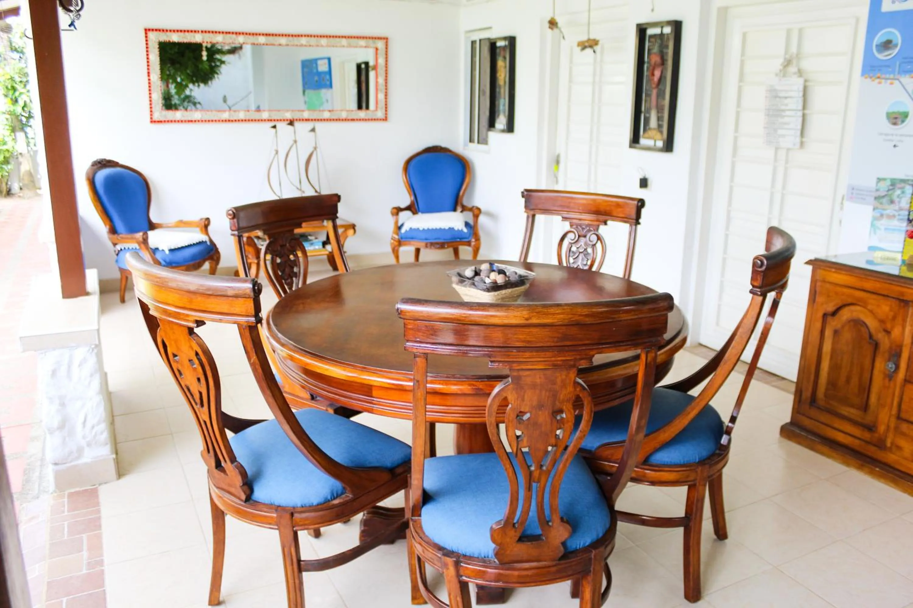 Living room in Hostal del Mar - Tolu