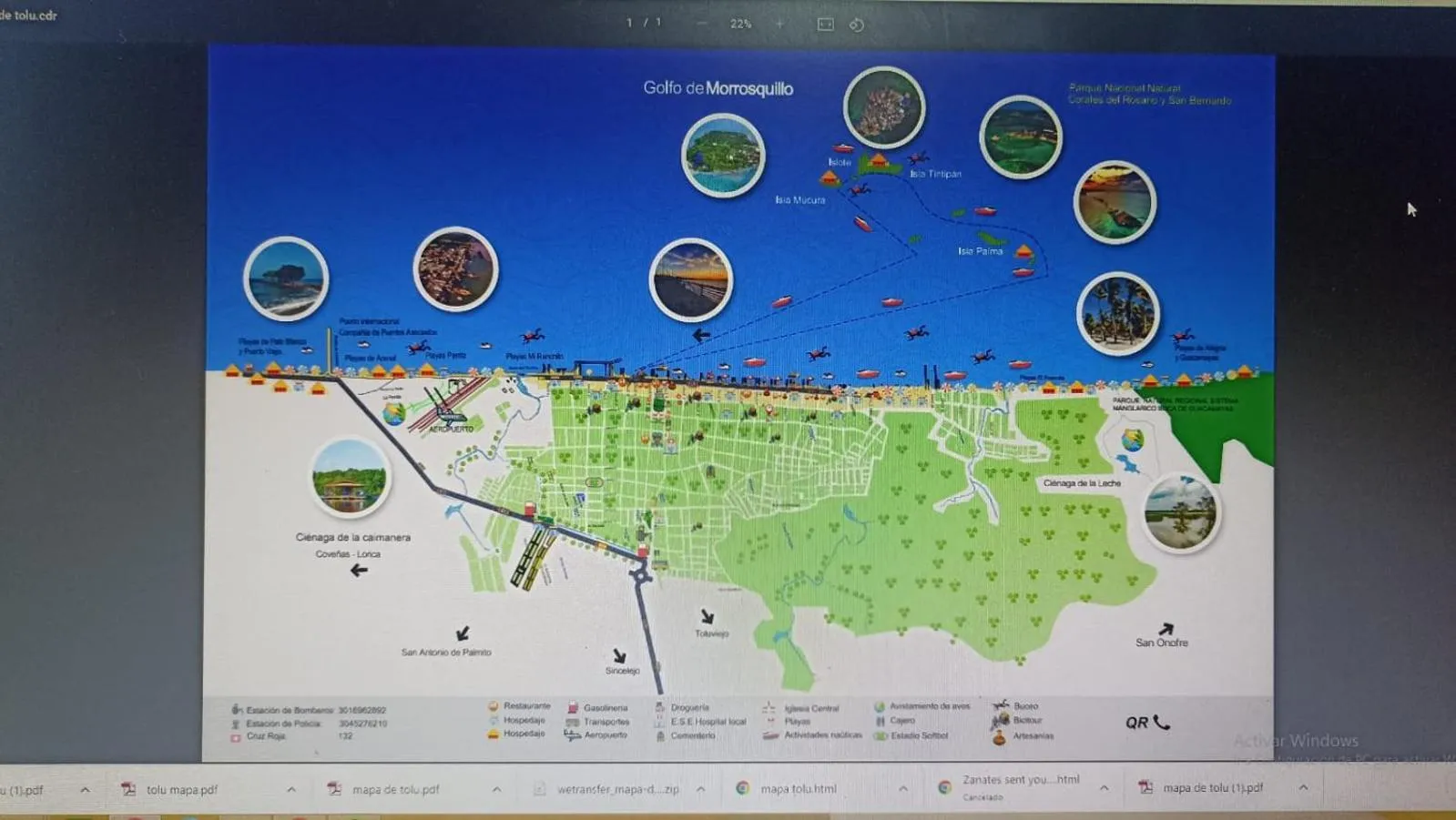 Property logo or sign in Hostal del Mar - Tolu