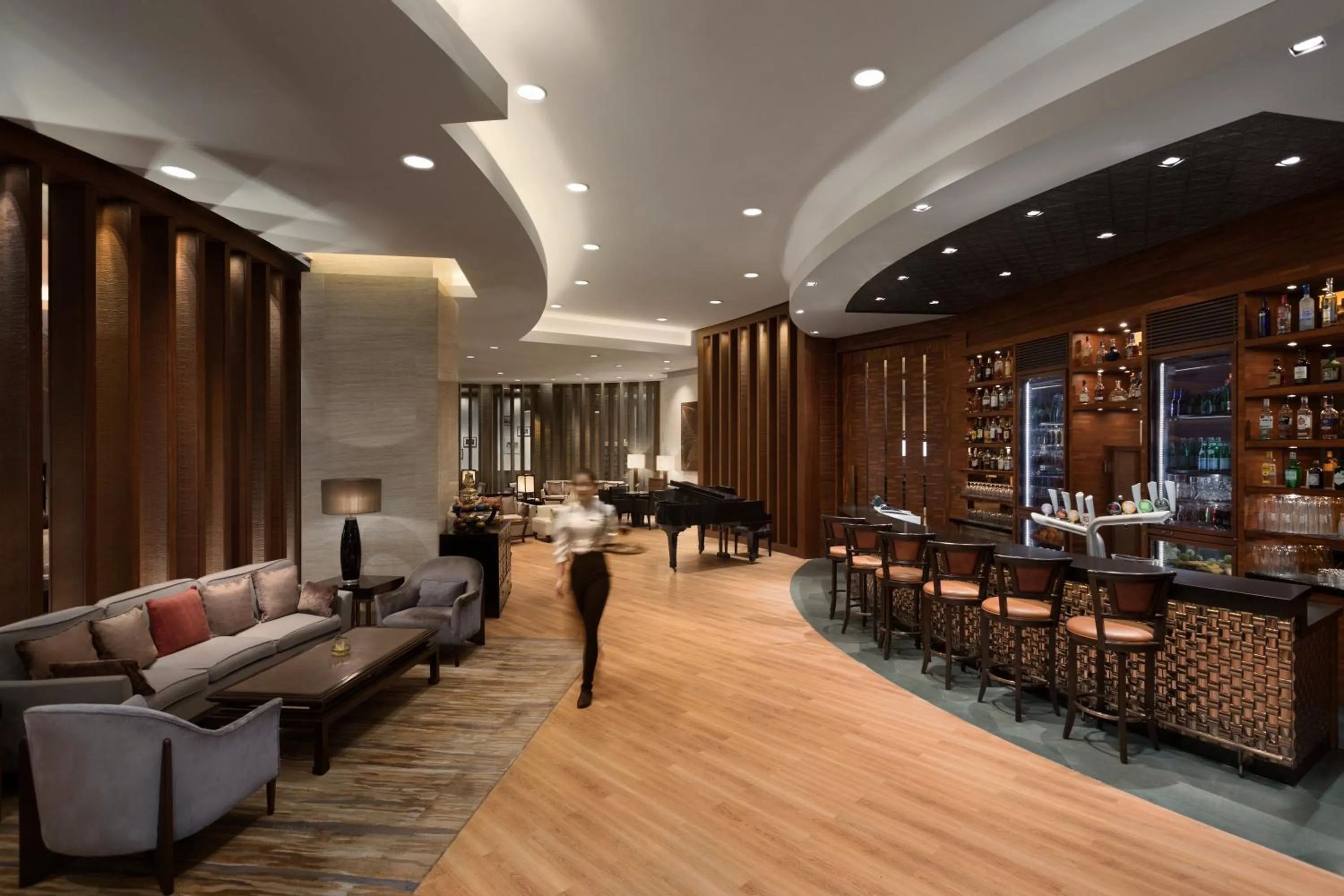 Lounge or bar in Kerry Hotel Pudong, Shanghai