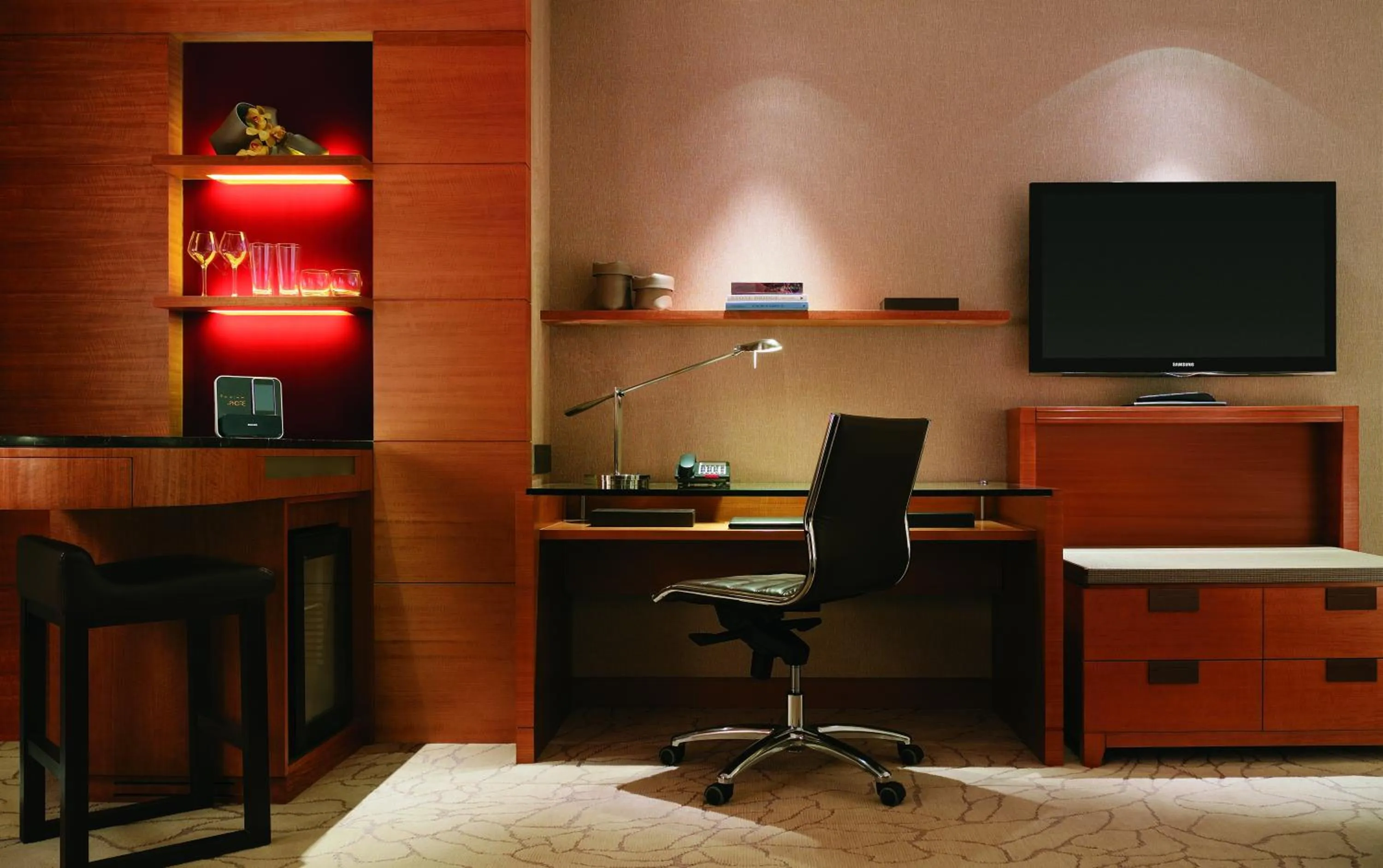 Decorative detail in Kerry Hotel Pudong, Shanghai