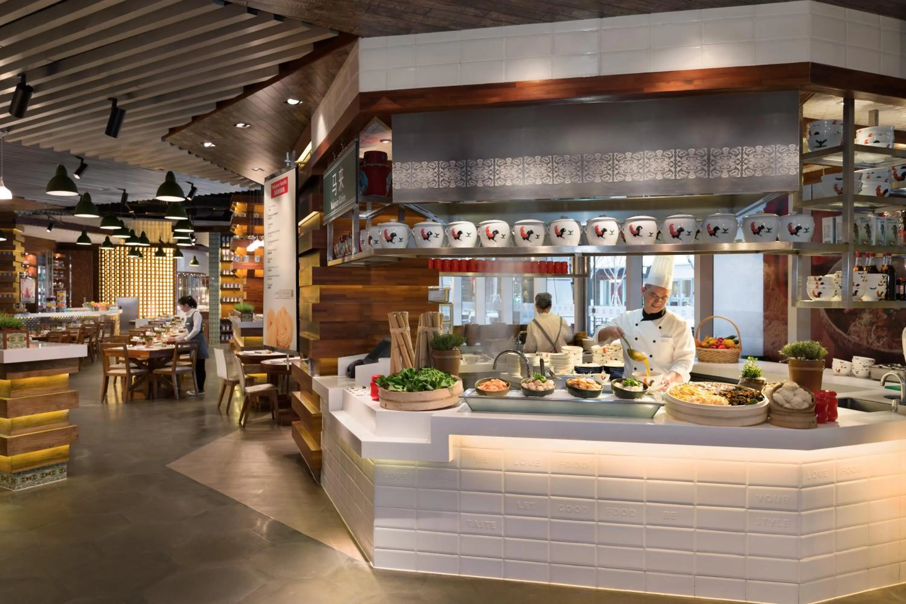 Restaurant/places to eat in Kerry Hotel Pudong, Shanghai