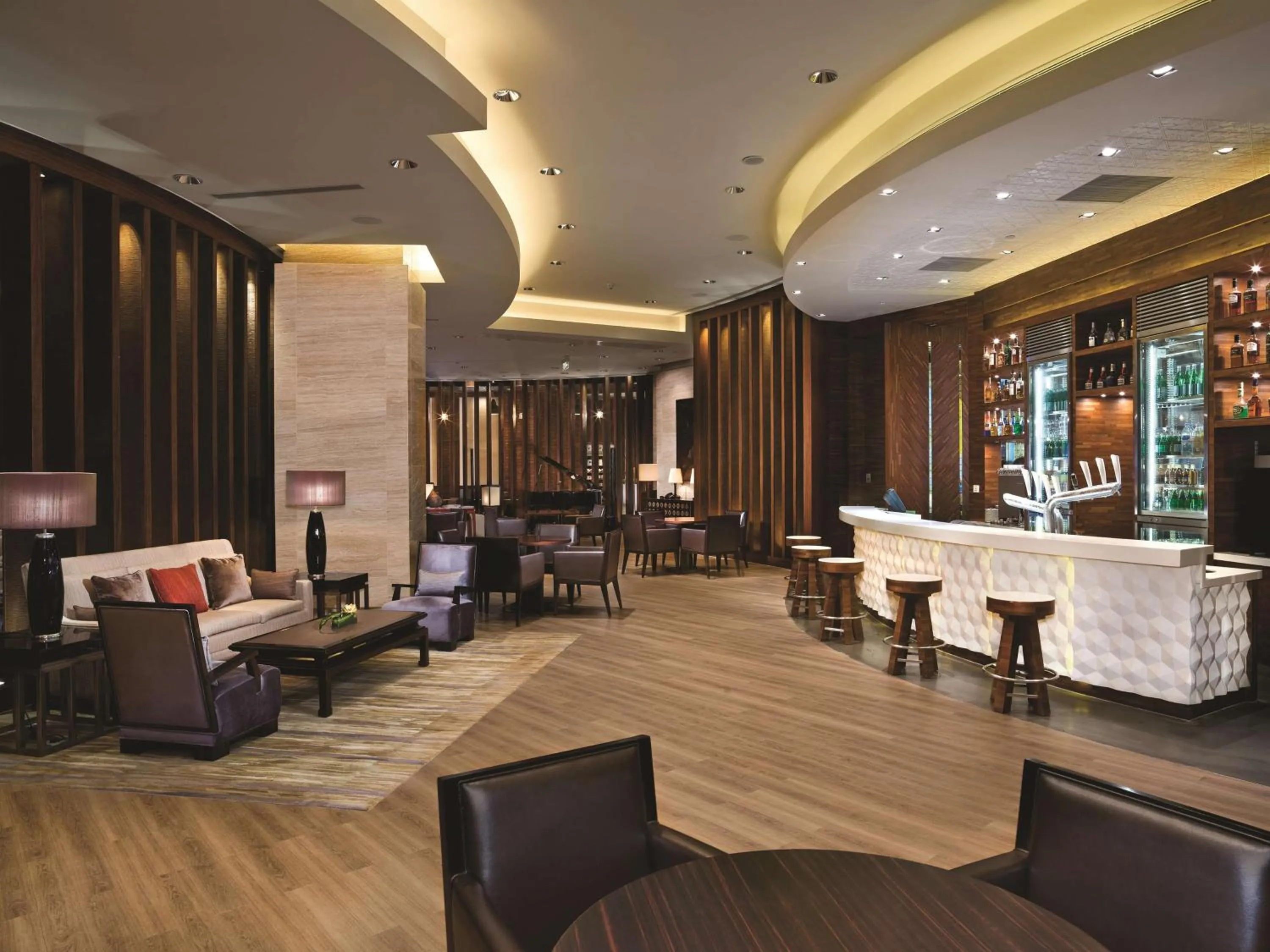 Lounge or bar in Kerry Hotel Pudong, Shanghai