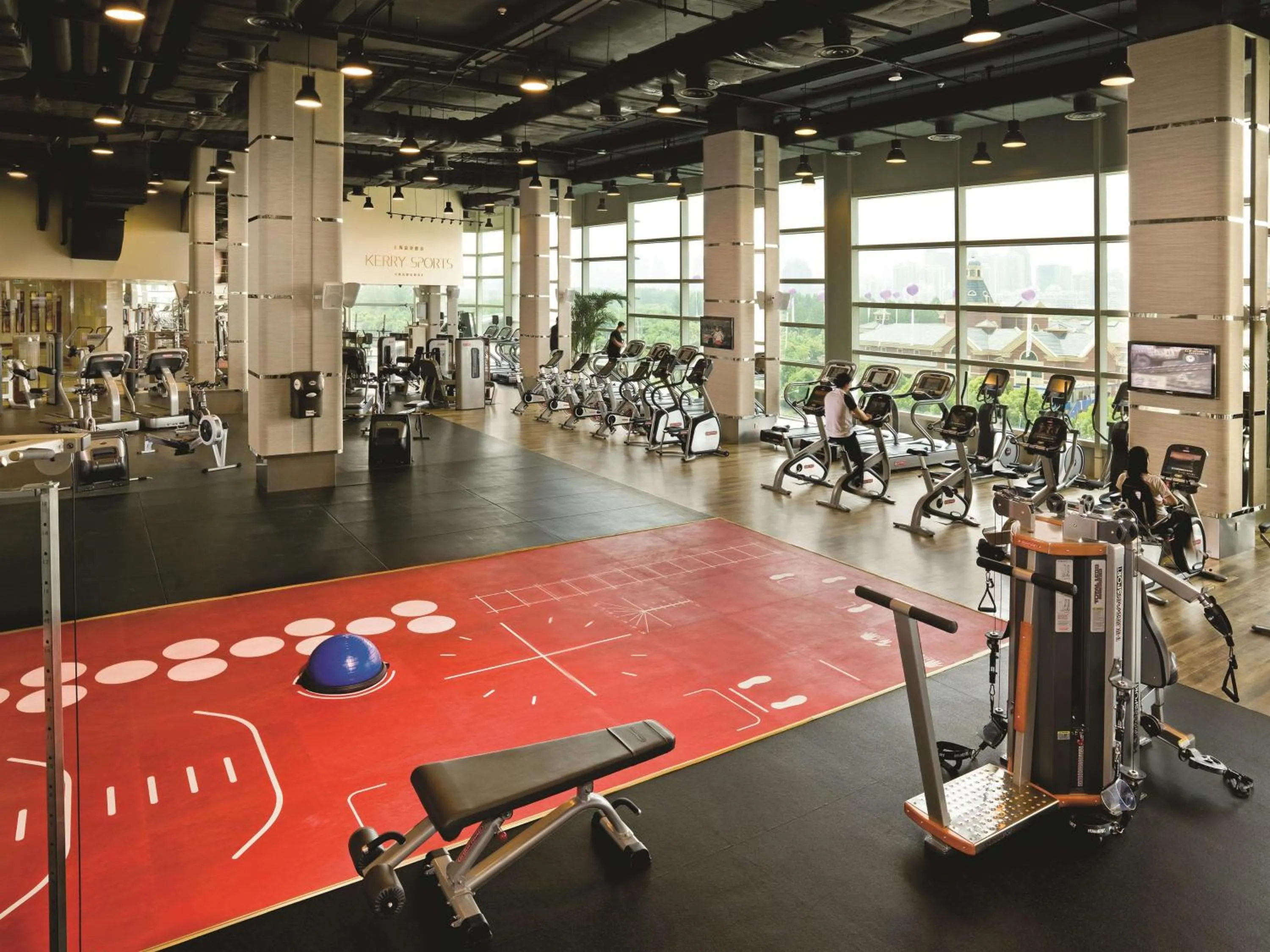 Fitness centre/facilities in Kerry Hotel Pudong, Shanghai