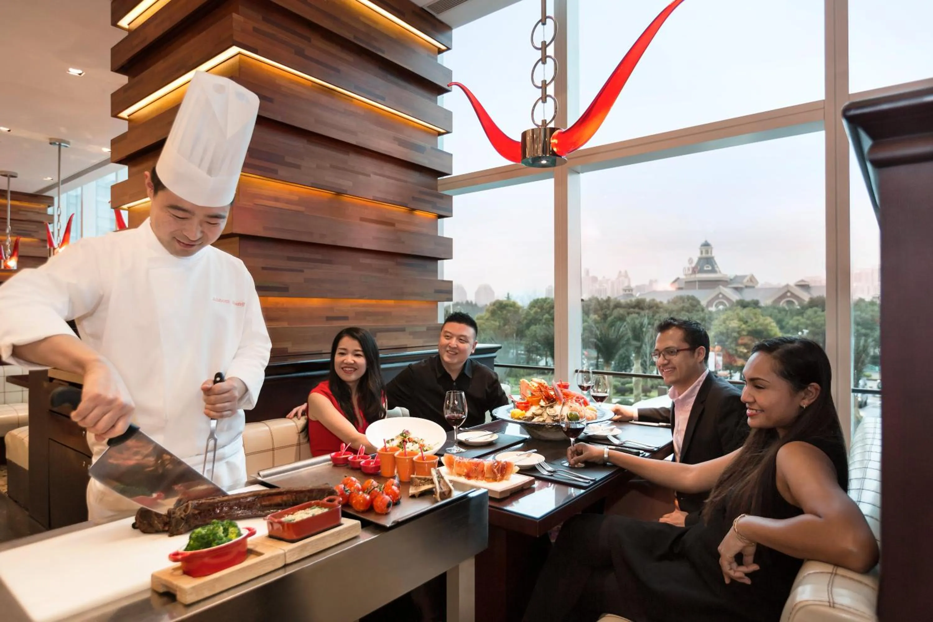 Restaurant/places to eat in Kerry Hotel Pudong, Shanghai