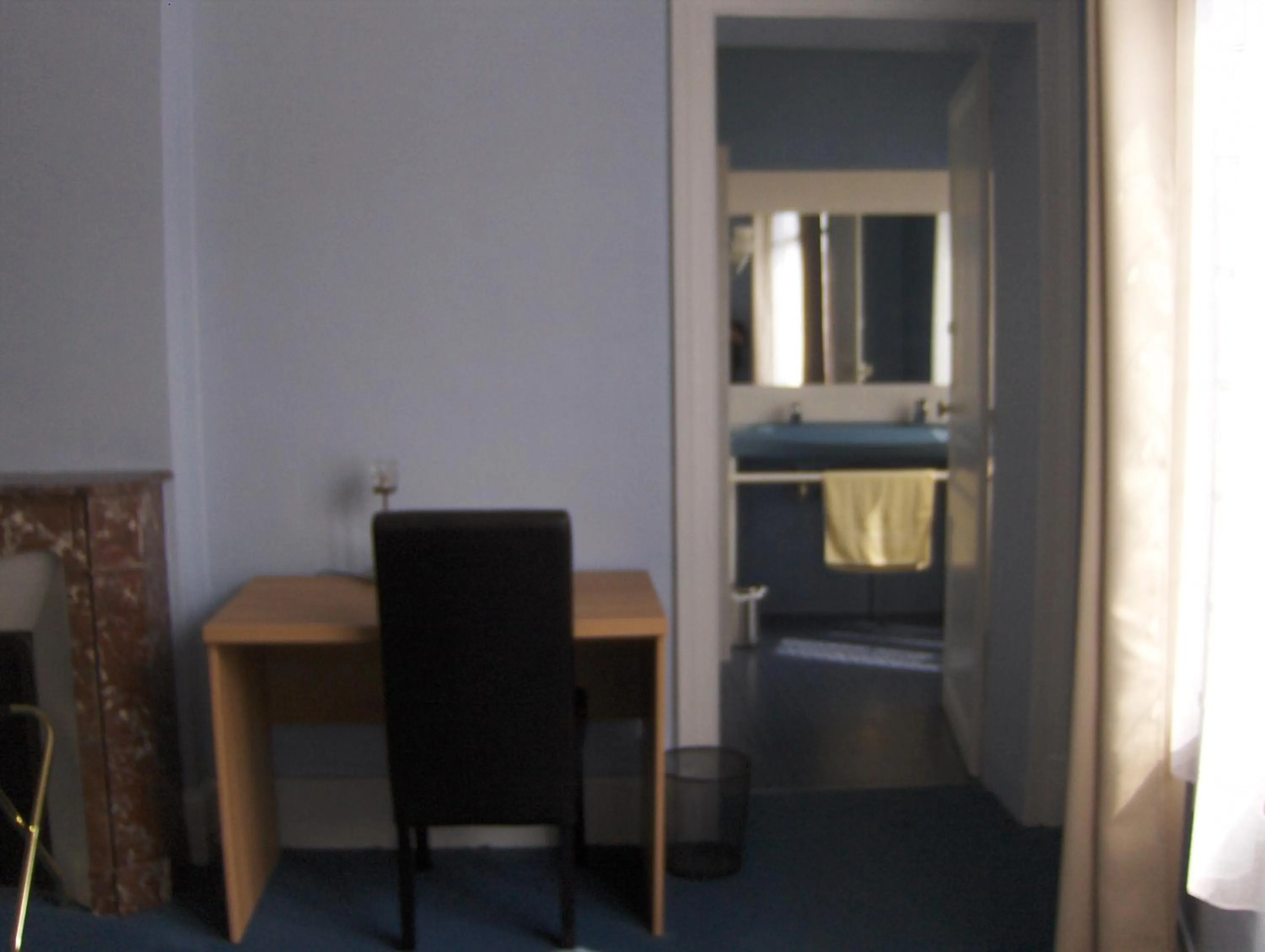 Seating area in La Tour de Crecy