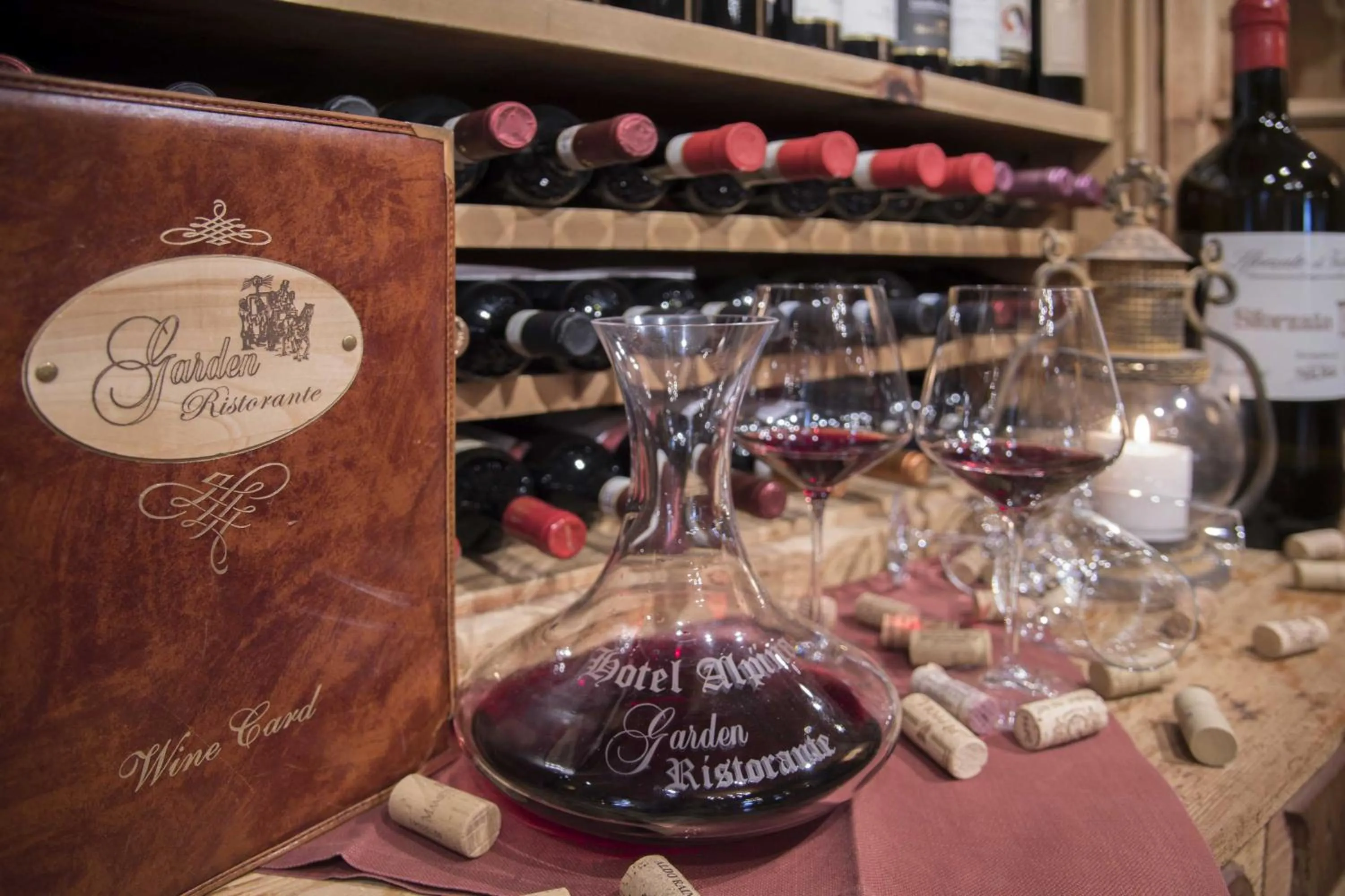 Food and drinks in Hotel Alpina