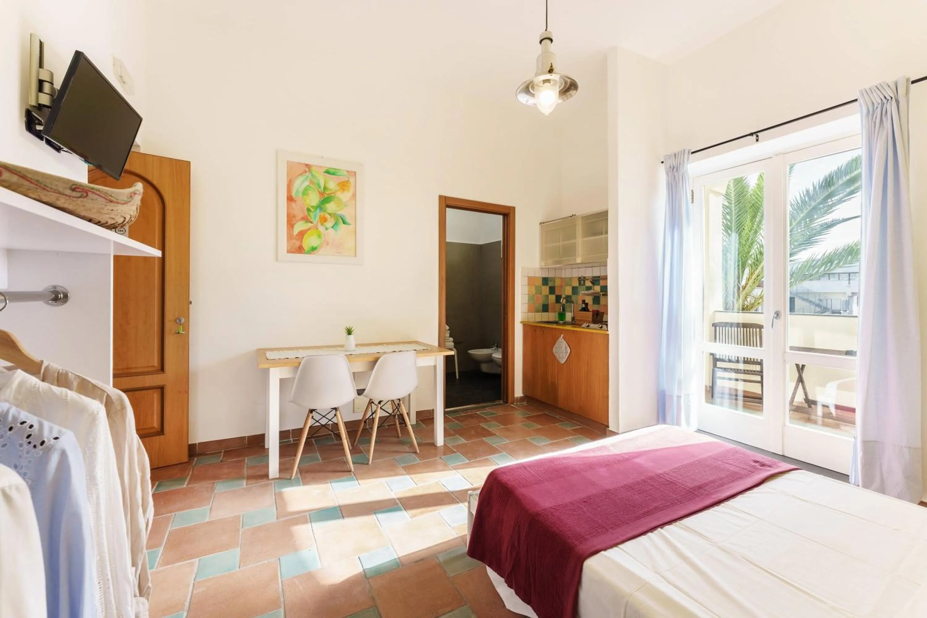 Photo of the whole room, Bed in Le Grand Bleu - Gioia Apartments