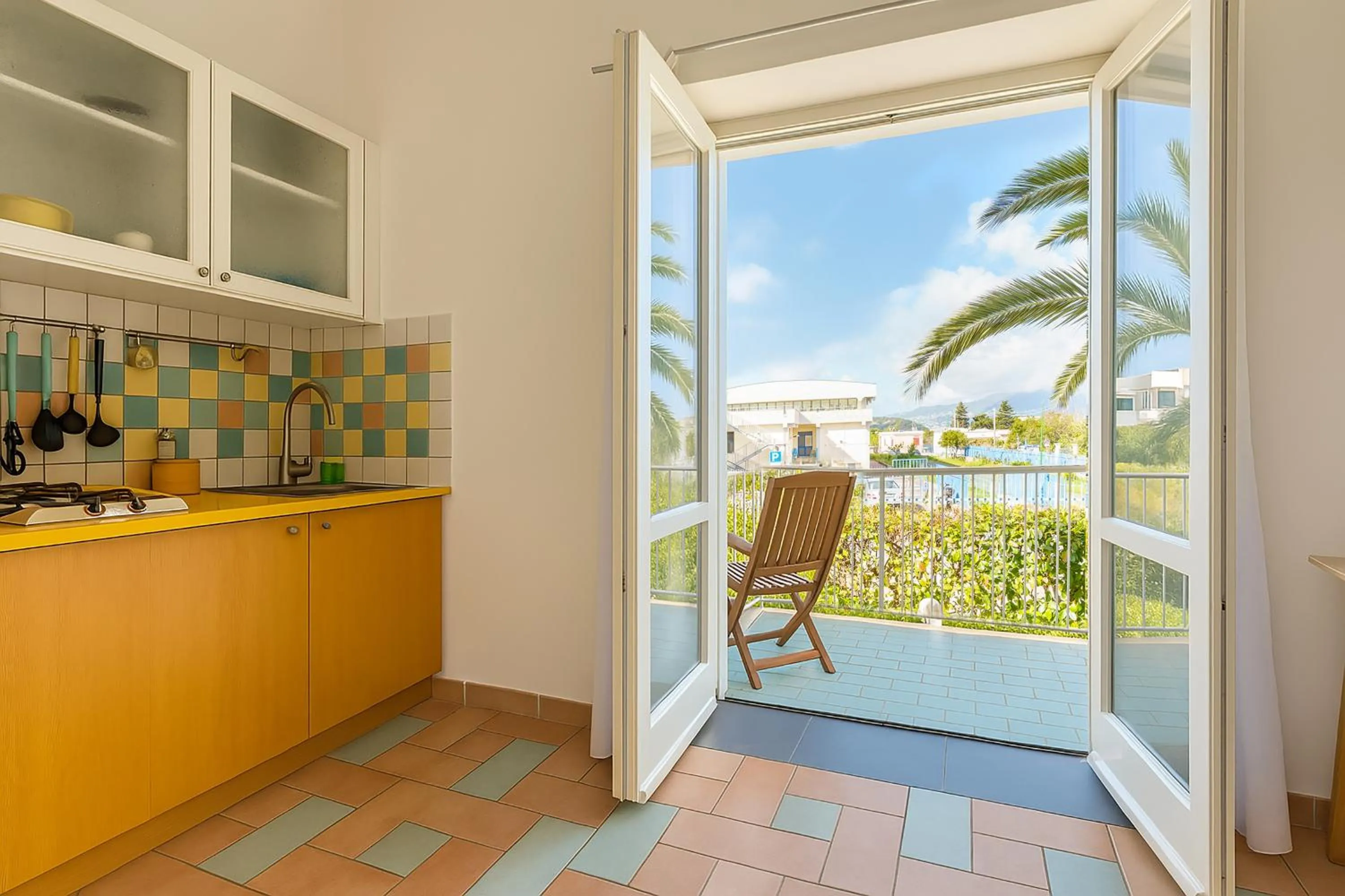Balcony/Terrace in Le Grand Bleu - Gioia Apartments