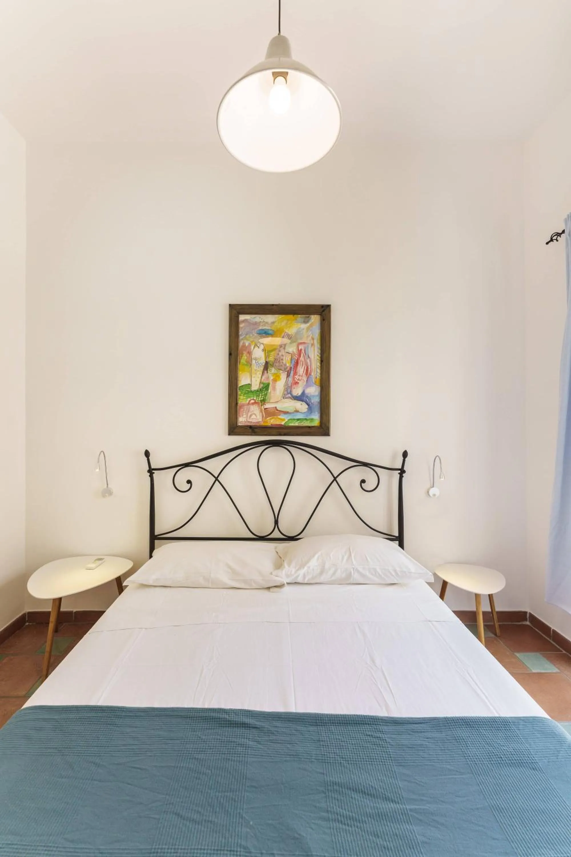 Bedroom, Bed in Le Grand Bleu - Gioia Apartments