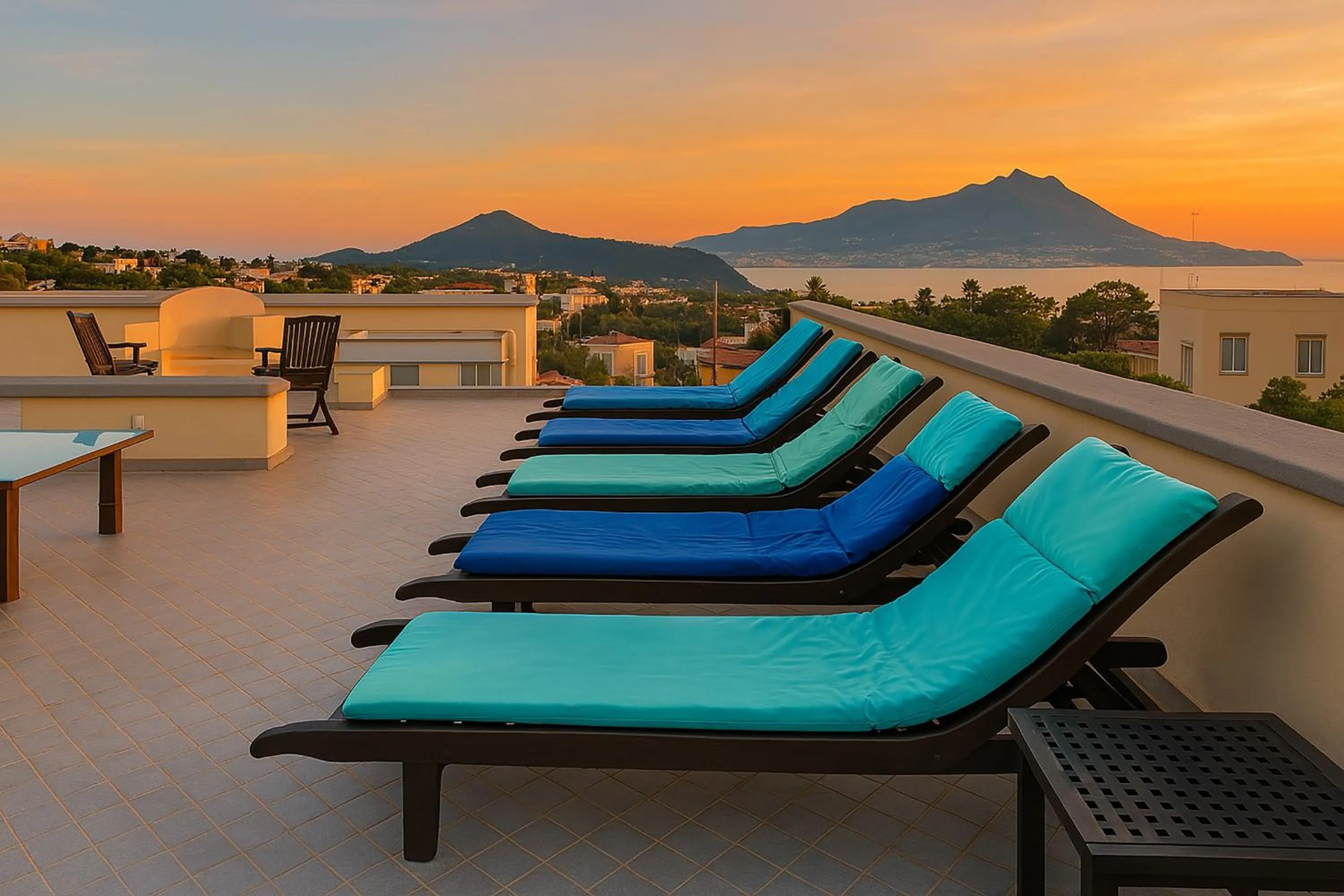 Balcony/Terrace in Le Grand Bleu - Gioia Apartments