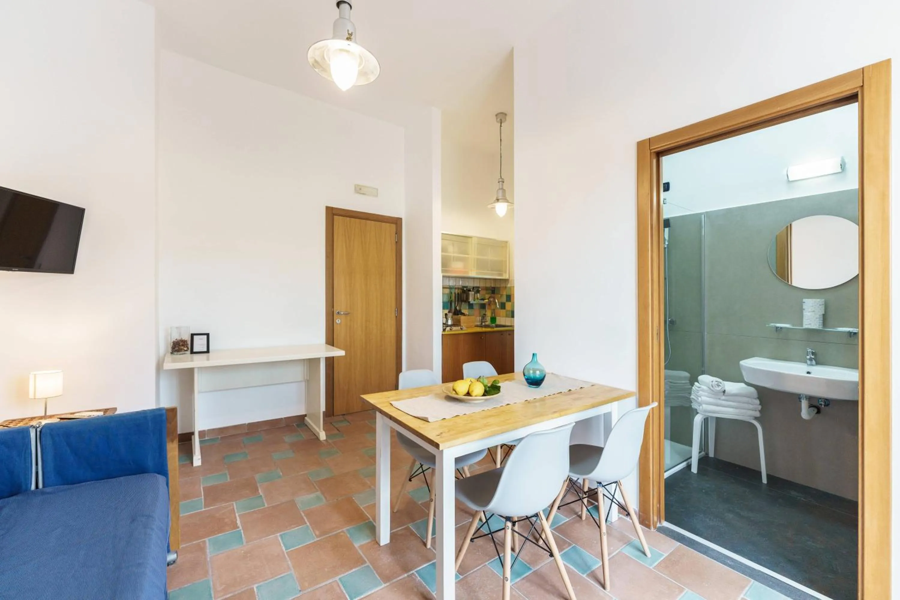 Living room in Le Grand Bleu - Gioia Apartments