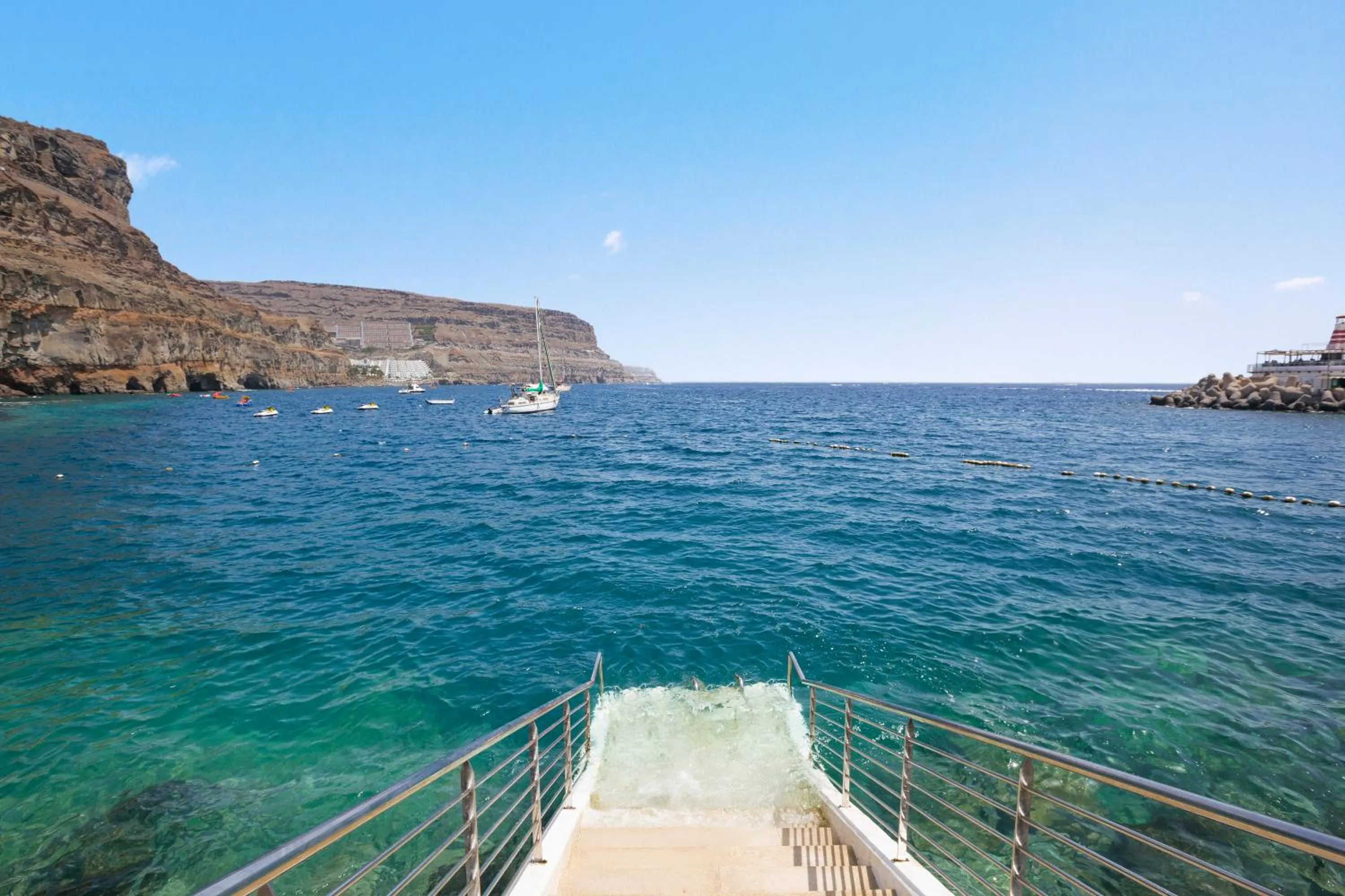 Sea view in Hotel LIVVO Puerto de Mogán