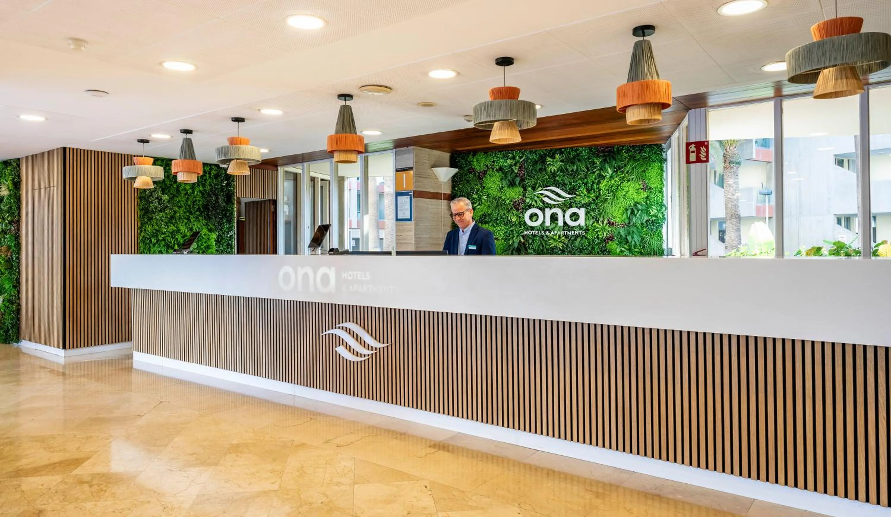 Lobby or reception in Ona Alborada