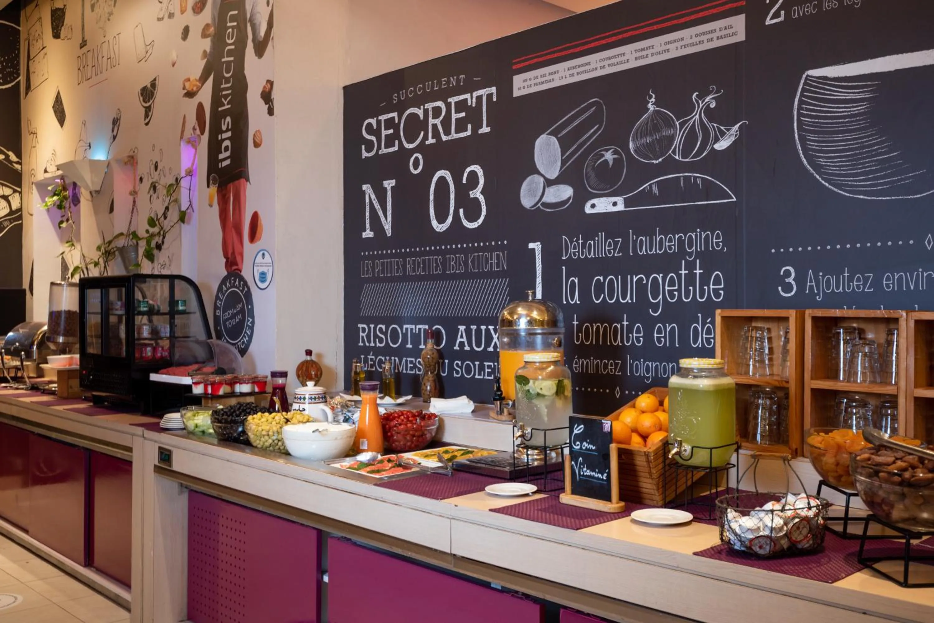 Breakfast in Ibis Tanger City Center