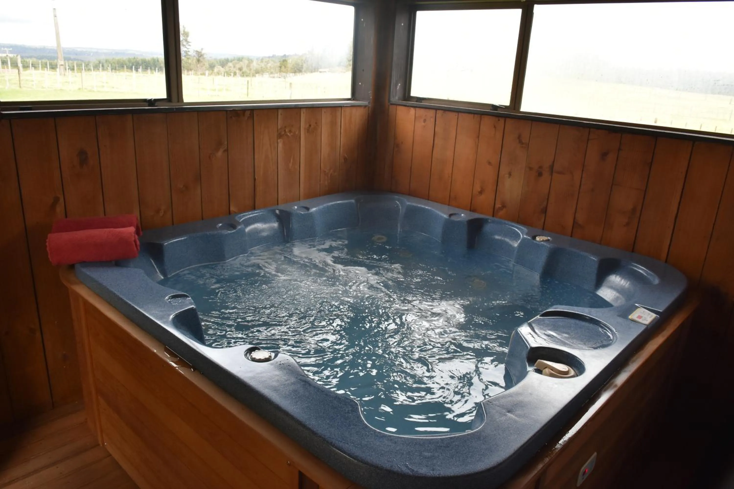 Hot Tub in Mountain Heights Lodge
