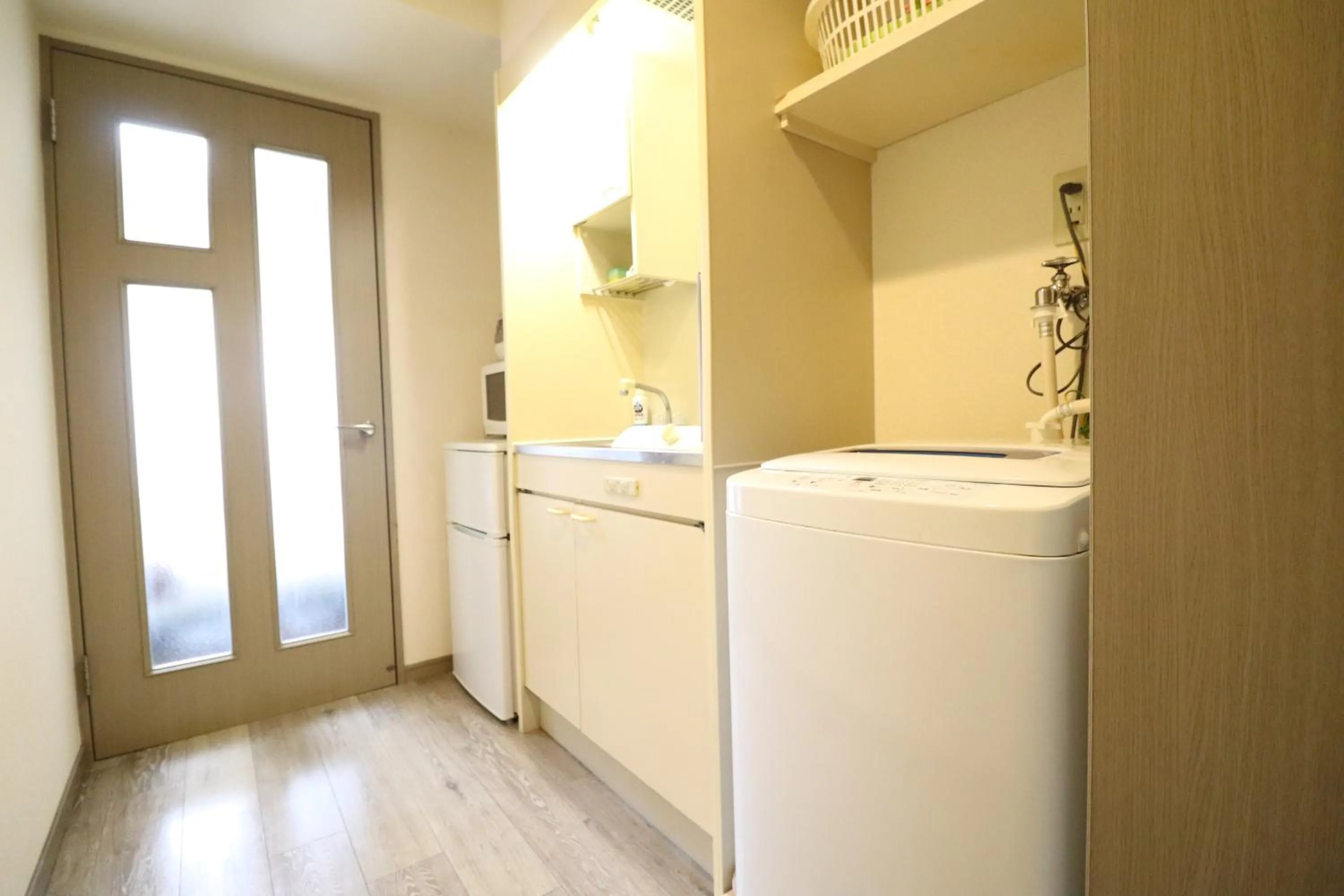 Kitchen or kitchenette in Forest Inn Fukuoka -previously Pure Tenjin-