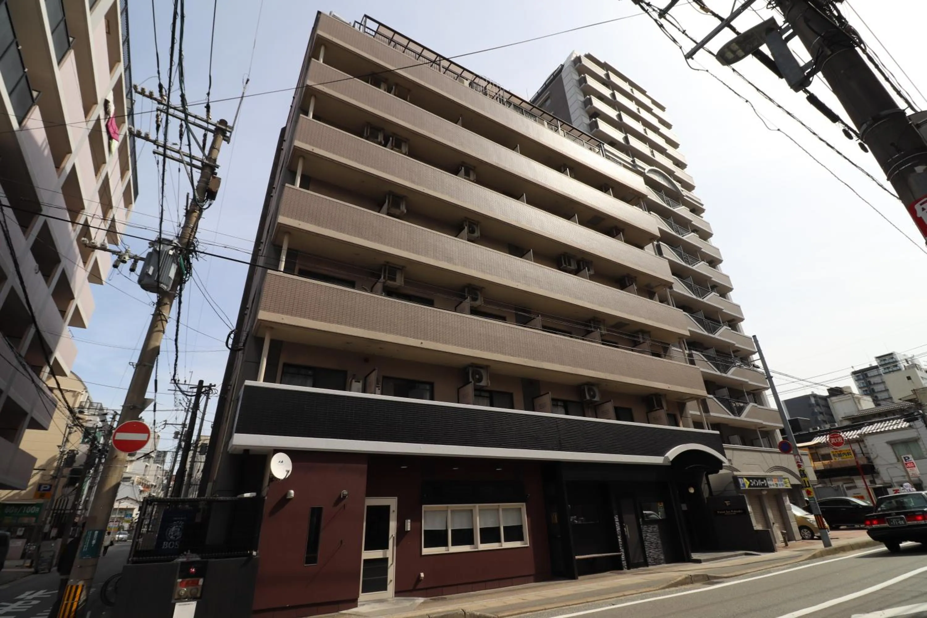 Property building in Forest Inn Fukuoka -previously Pure Tenjin-