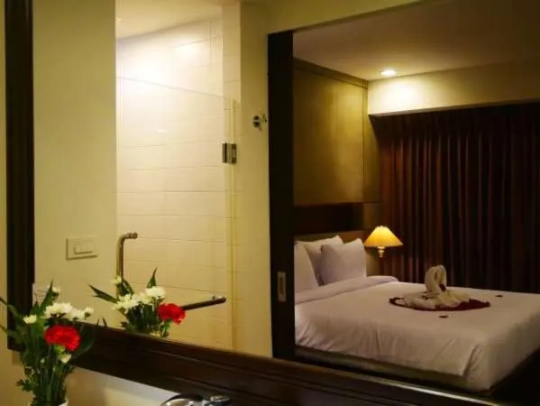 Bed in Hotel Vikrant