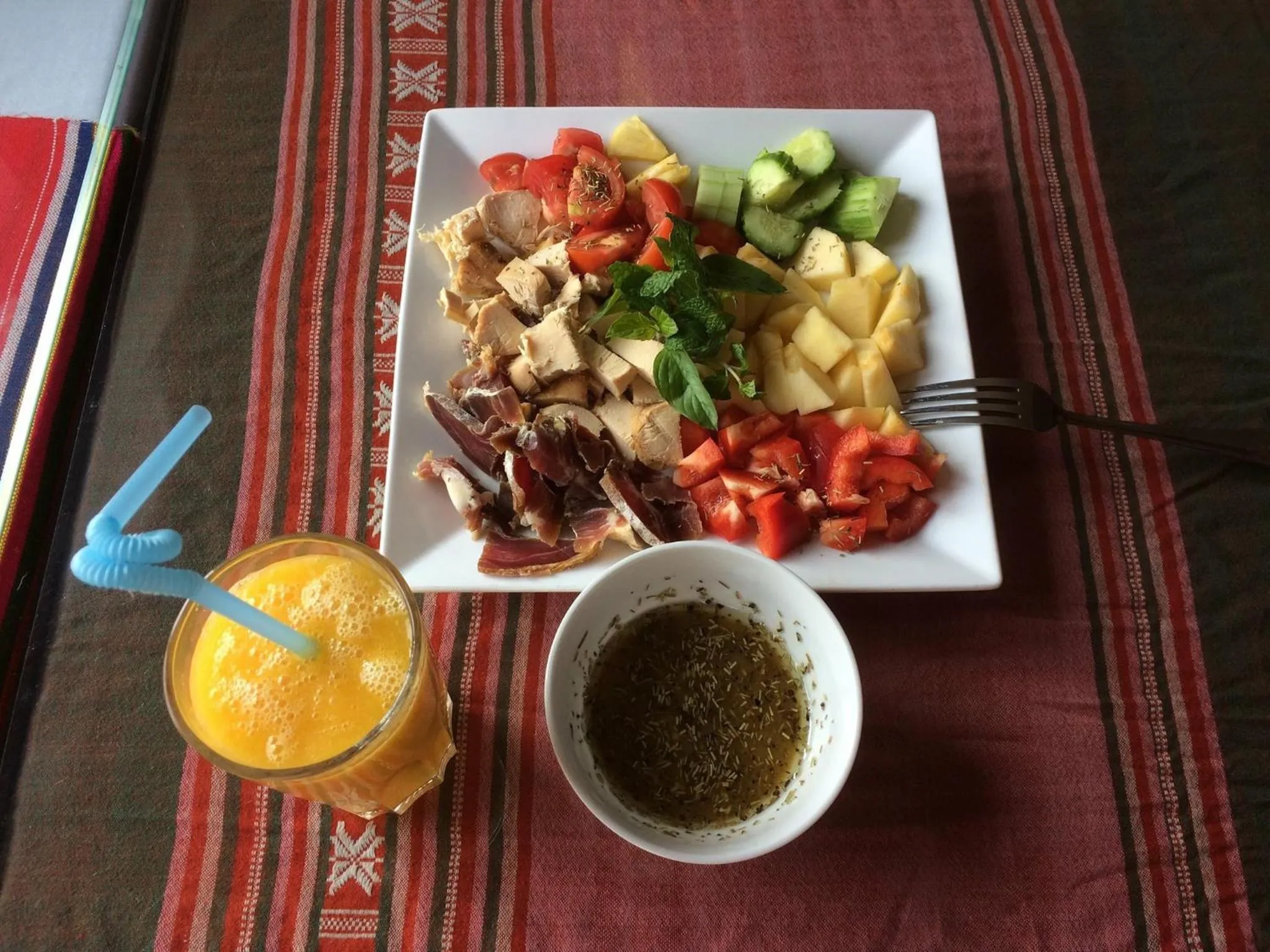 Breakfast in Tam Coc Tuan Minh Homestay