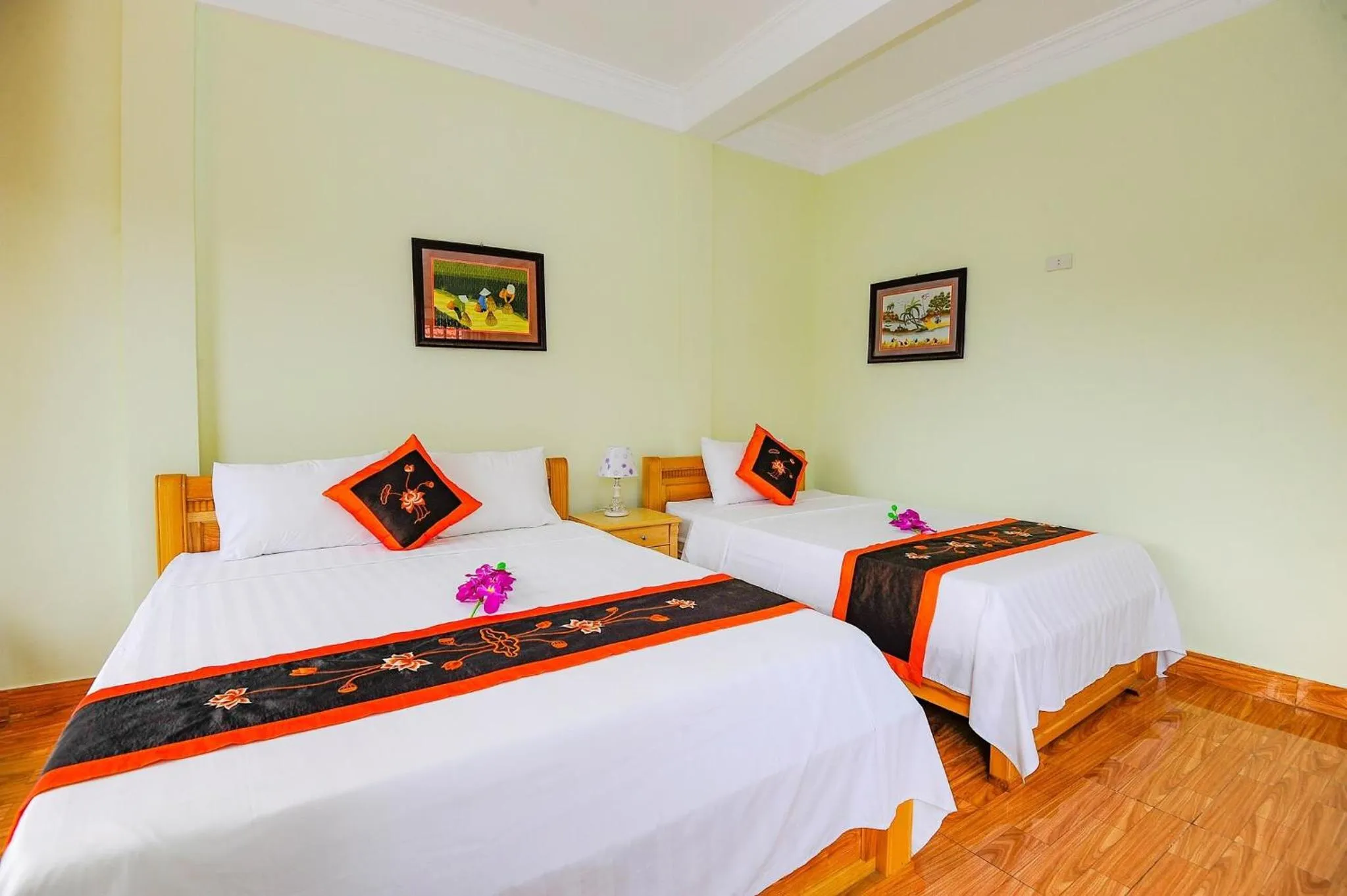 Bed in Tam Coc Tuan Minh Homestay