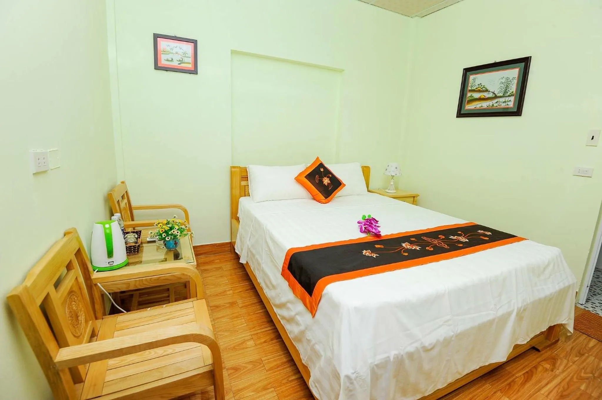 Bed in Tam Coc Tuan Minh Homestay
