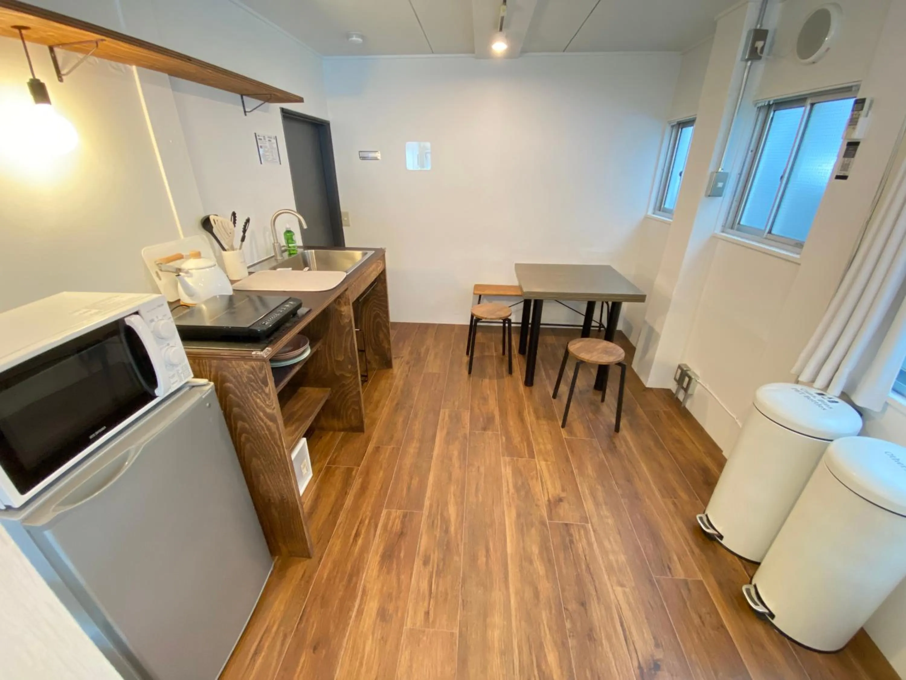 Dining area in Hostel Chapter Two Tokyo