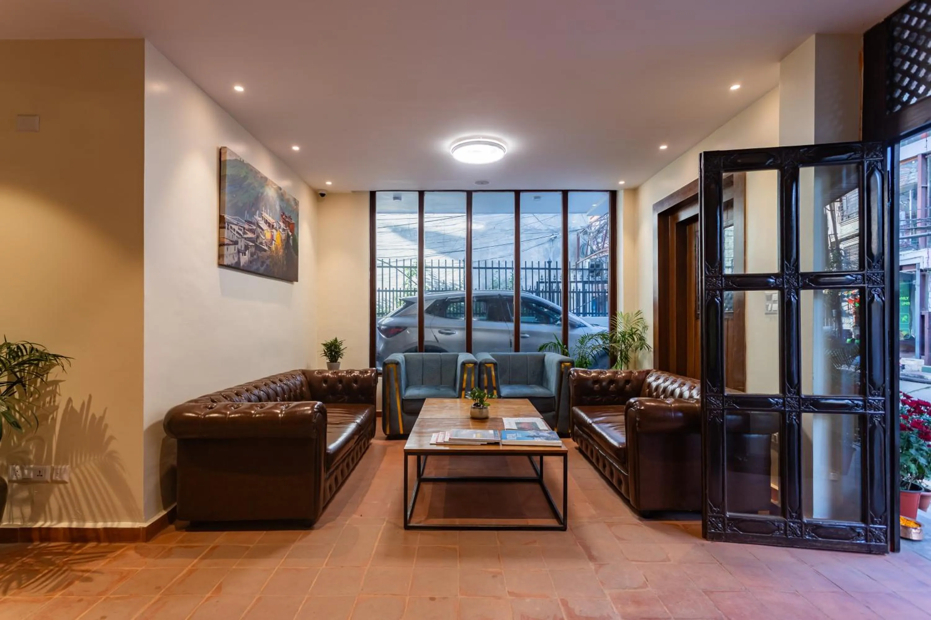 Lobby or reception in Timber House by Tara Group