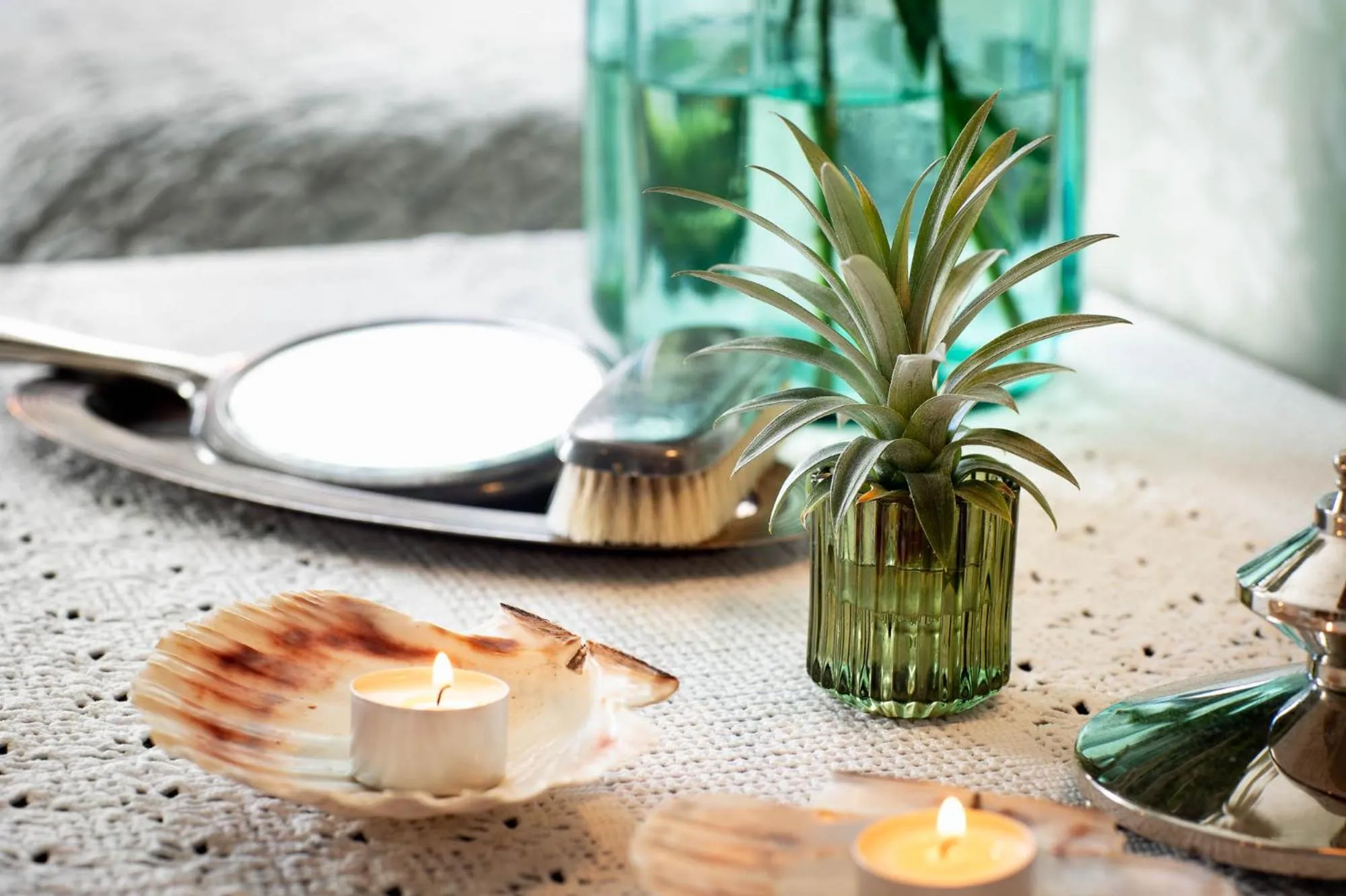 Decorative detail in Strandflickornas Havshotell Lysekil