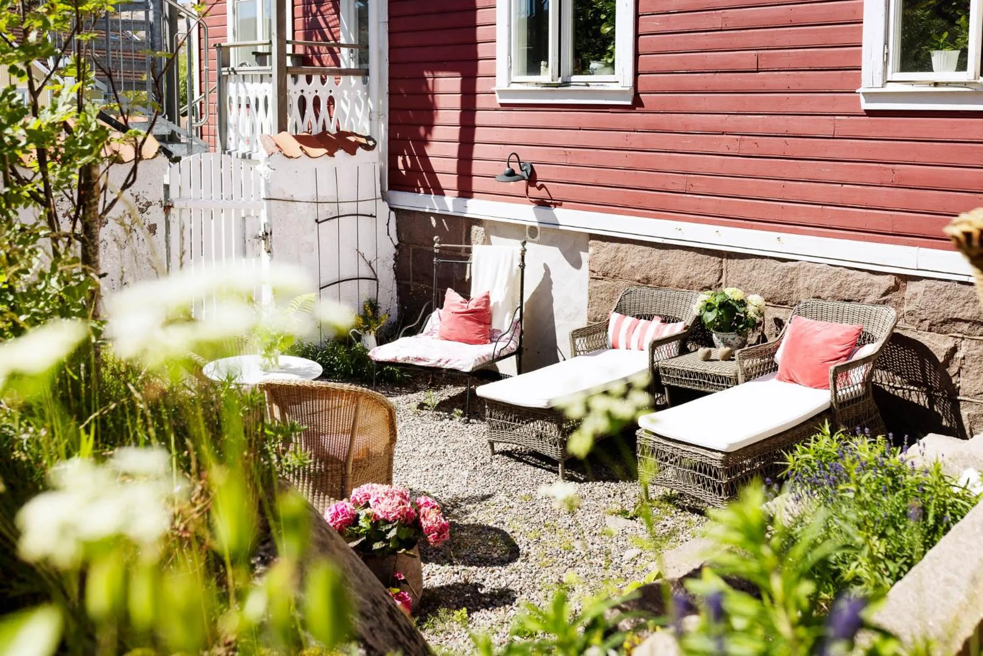 Garden in Strandflickornas Havshotell Lysekil