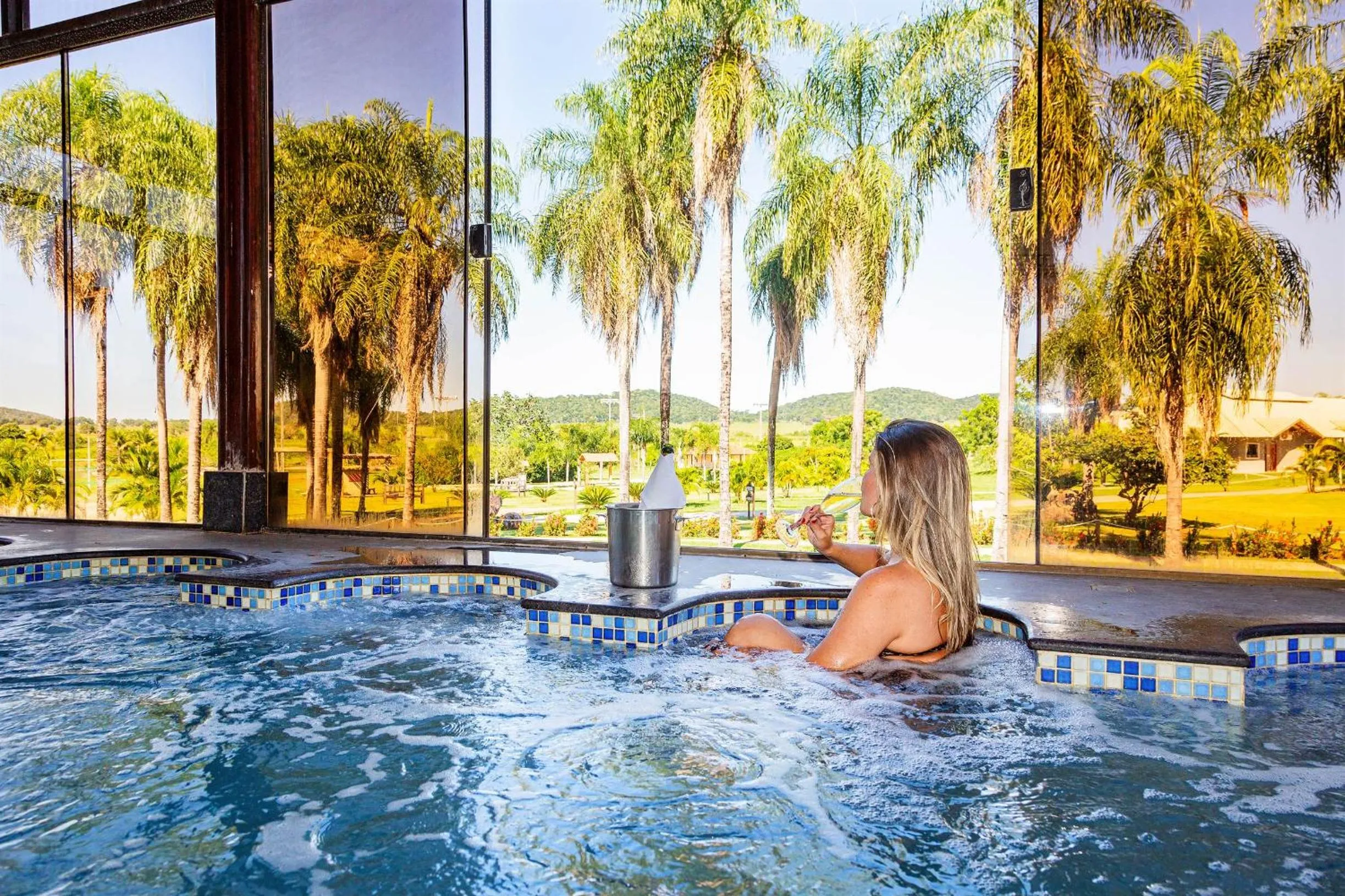 Hot Tub in Zagaia Eco Resort