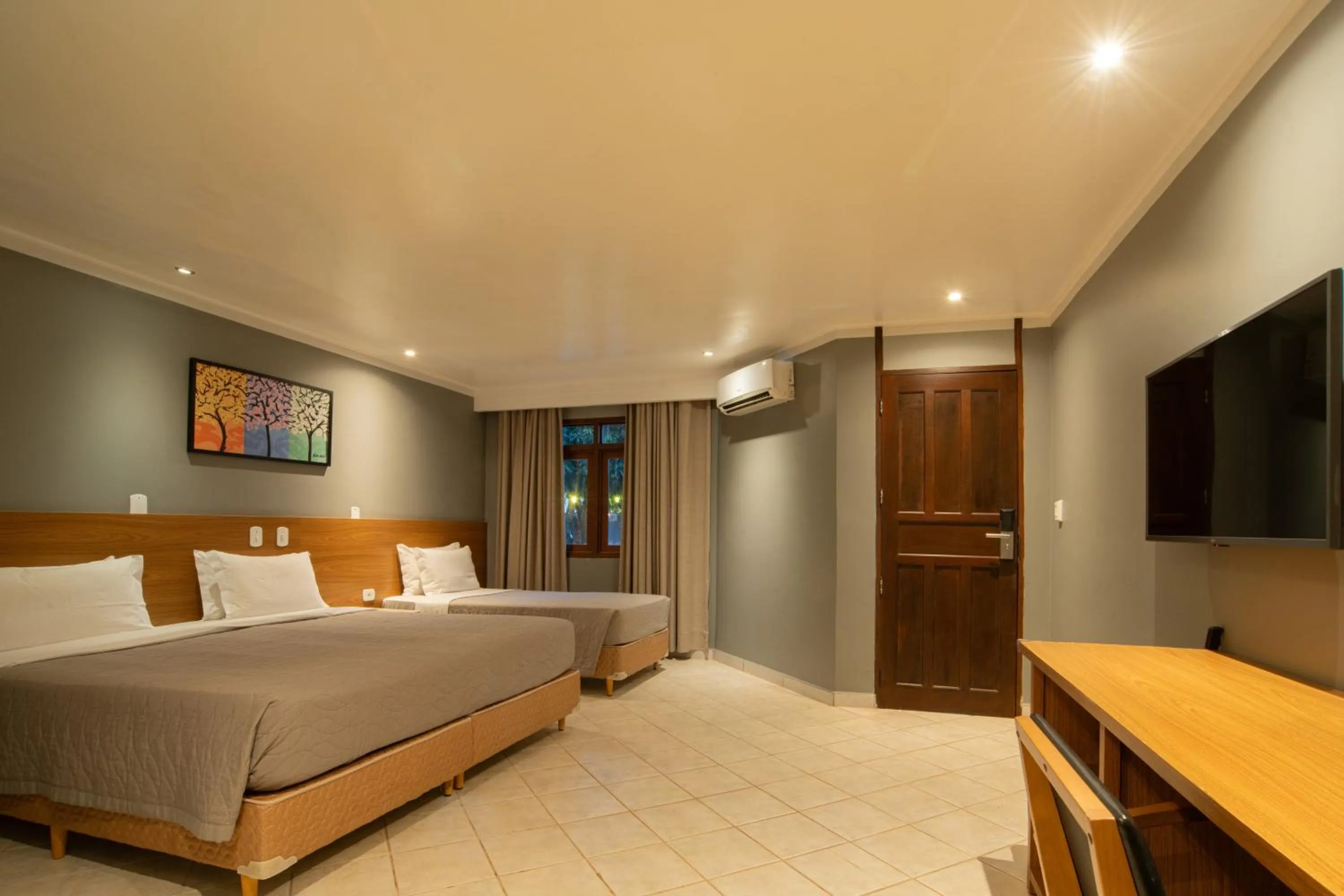 Bed in Zagaia Eco Resort