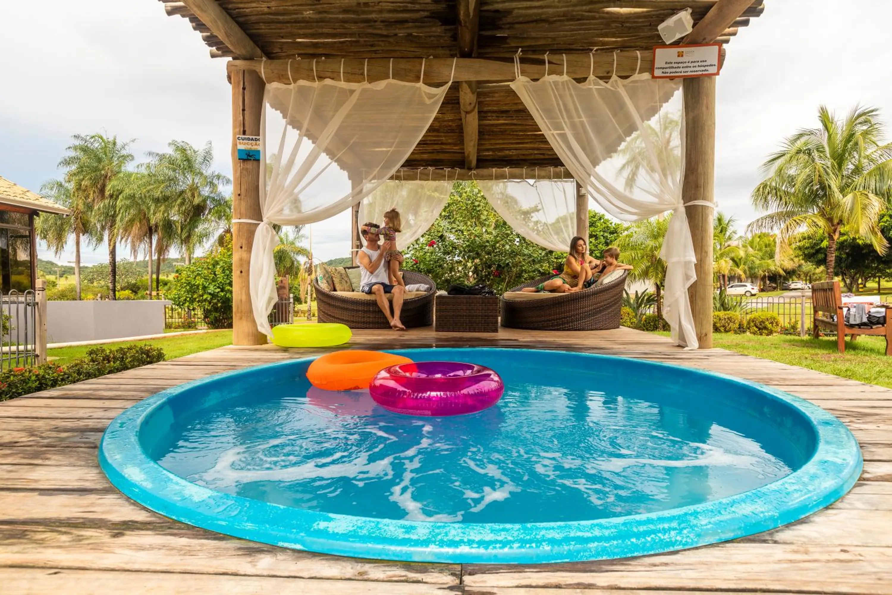 Hot Tub in Zagaia Eco Resort