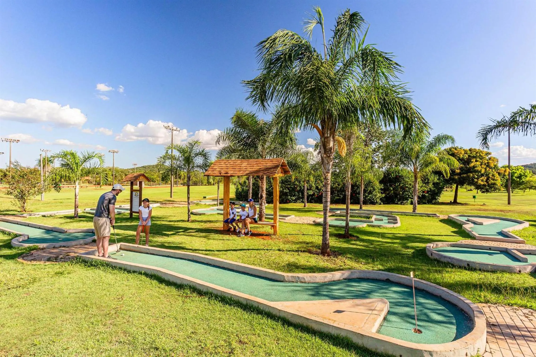 Minigolf in Zagaia Eco Resort