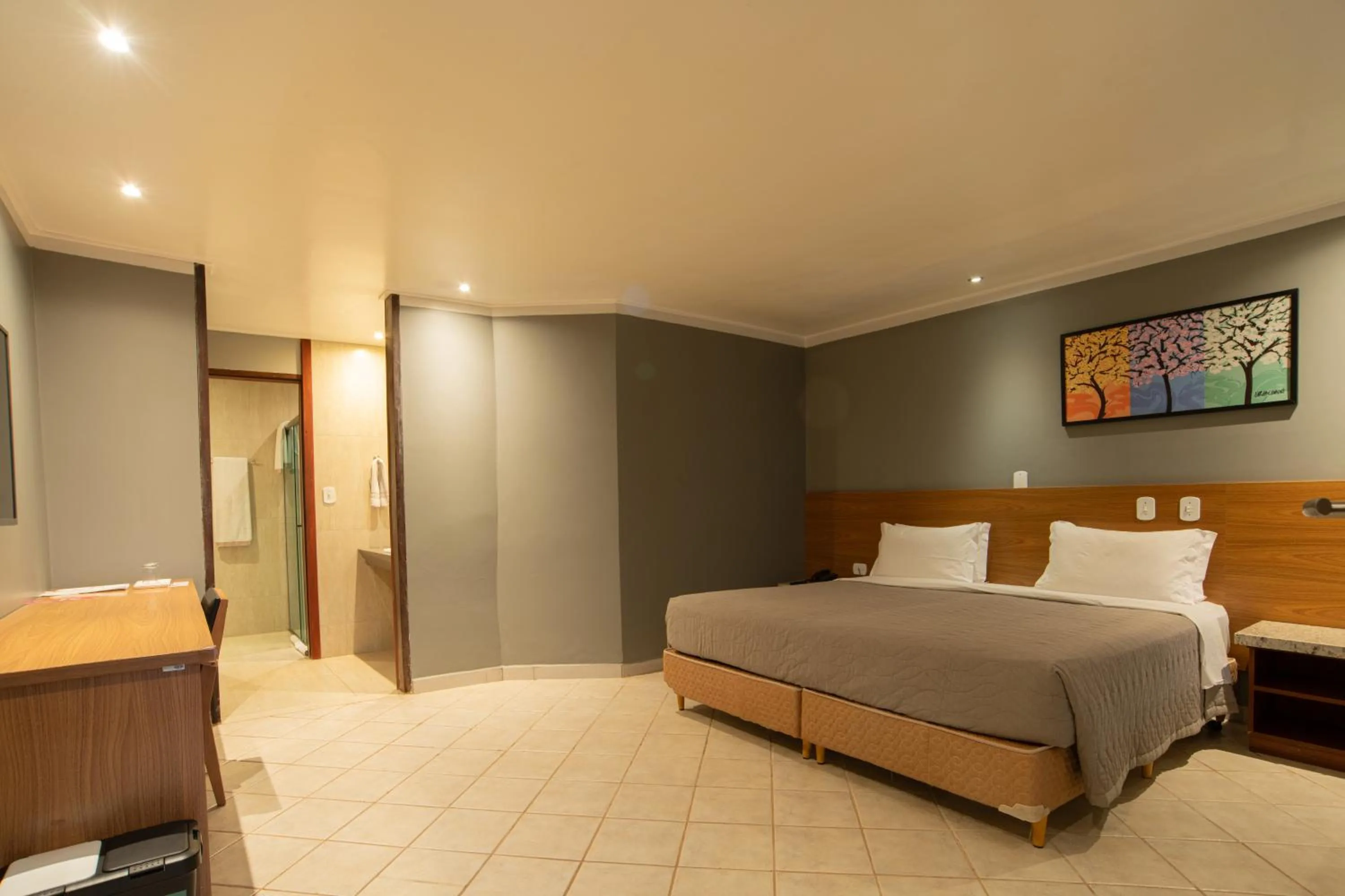 Bed in Zagaia Eco Resort