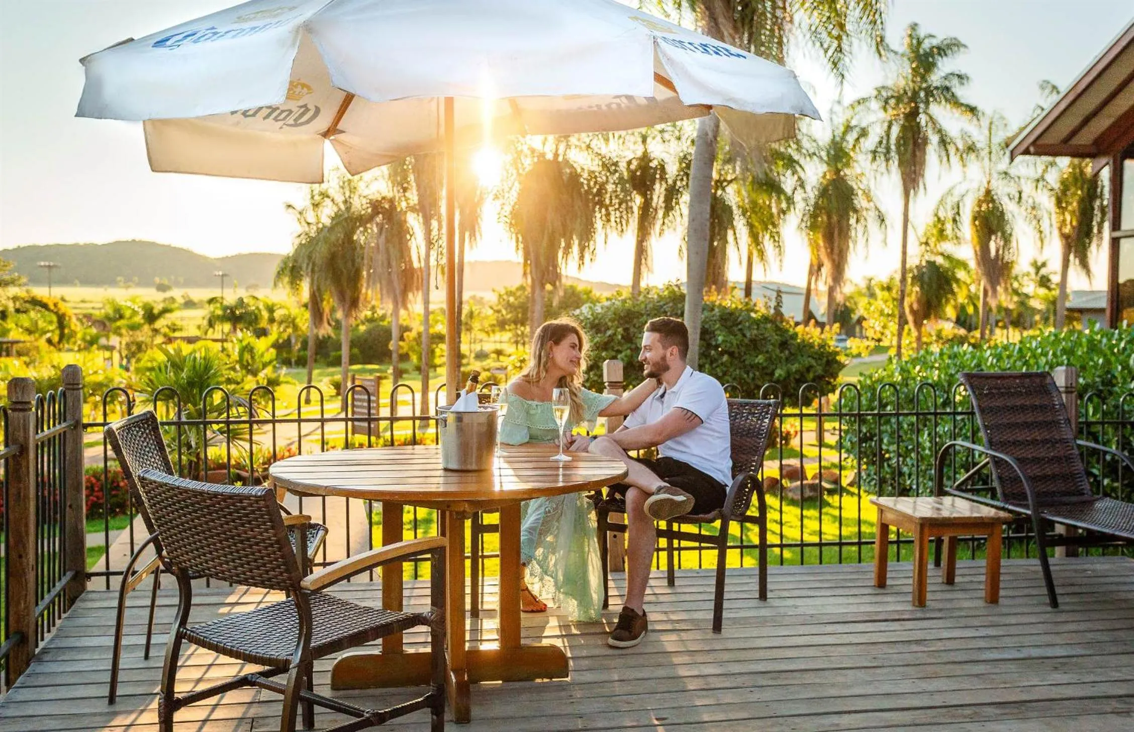 Sunset in Zagaia Eco Resort