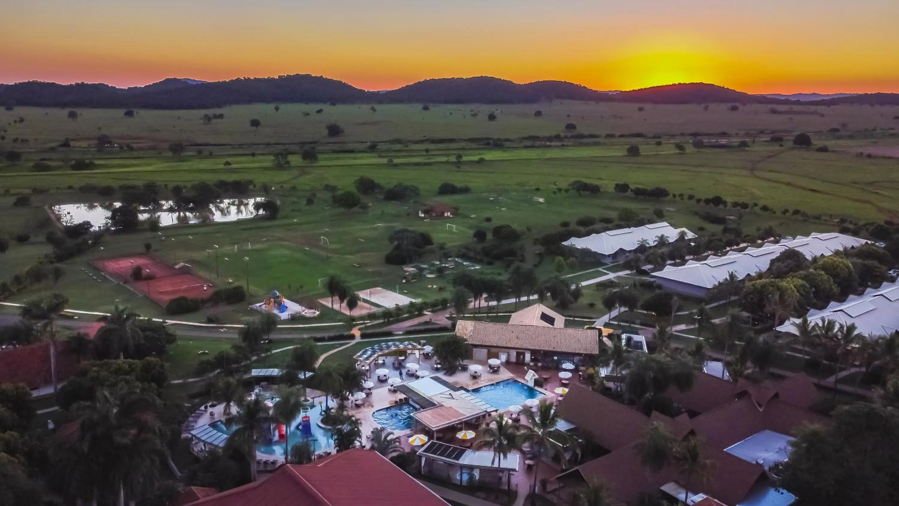 Bird's eye view in Zagaia Eco Resort