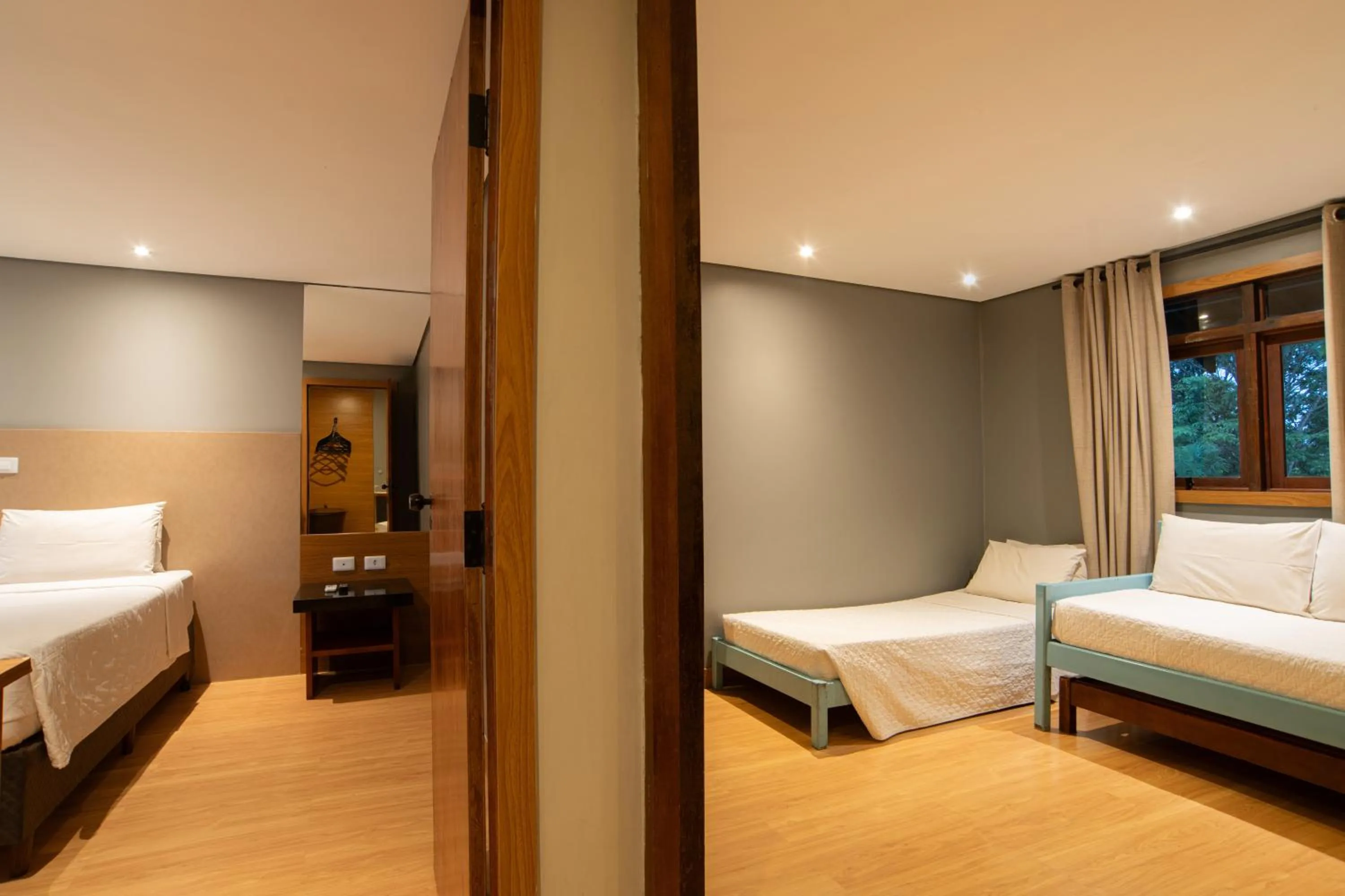 Bed in Zagaia Eco Resort