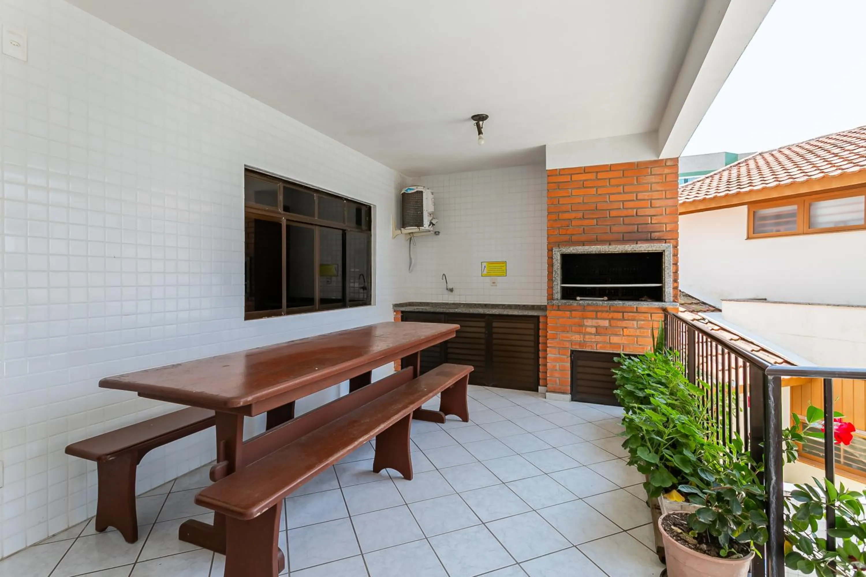 BBQ facilities in Pousada Costão dos Ingleses