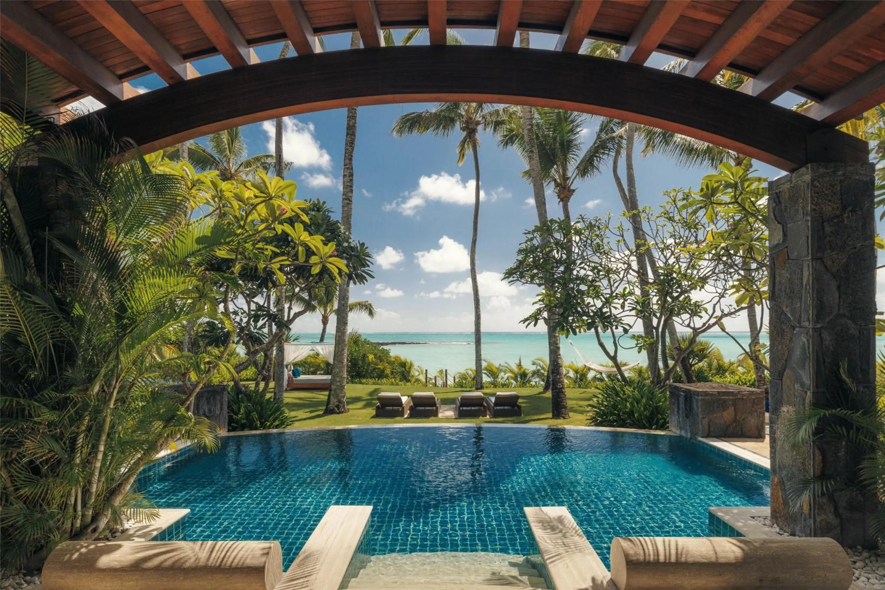 Bedroom in One&Only Le Saint Géran, Mauritius